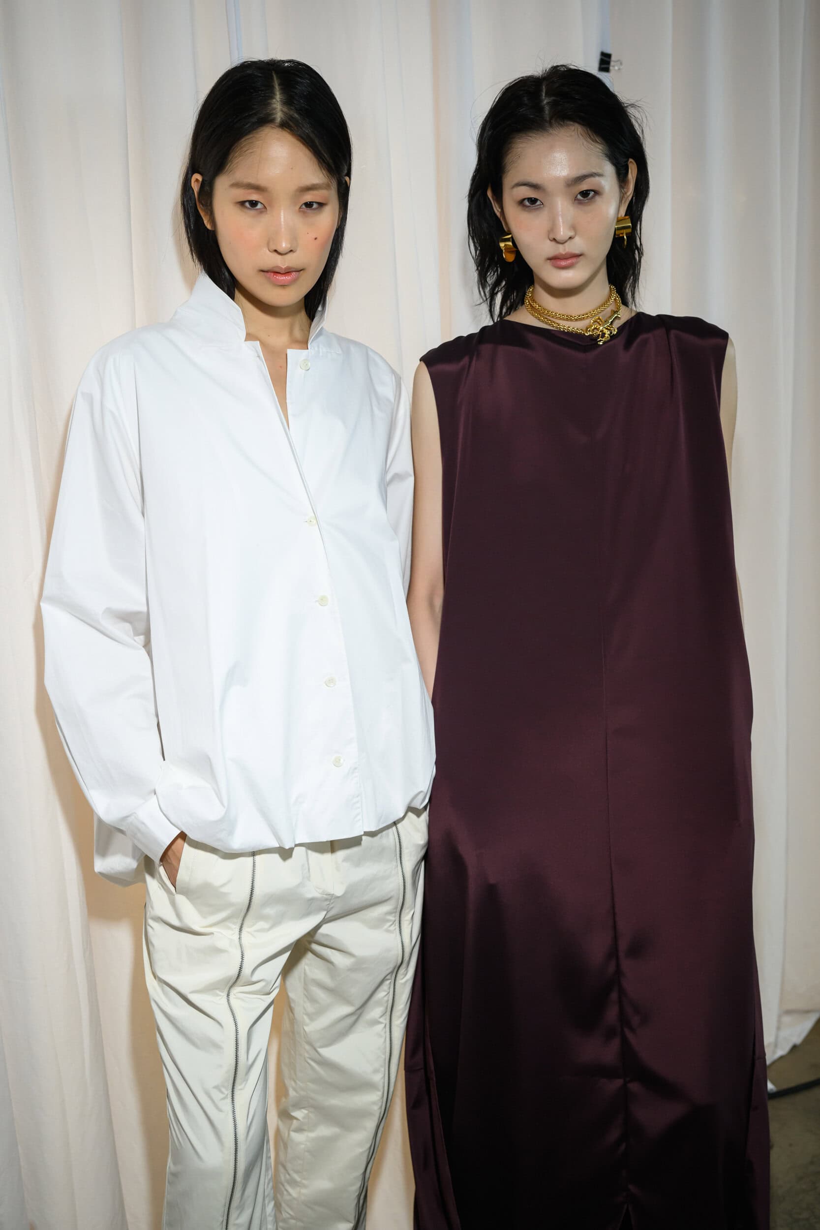 Tibi Spring 2025 Fashion Show Backstage