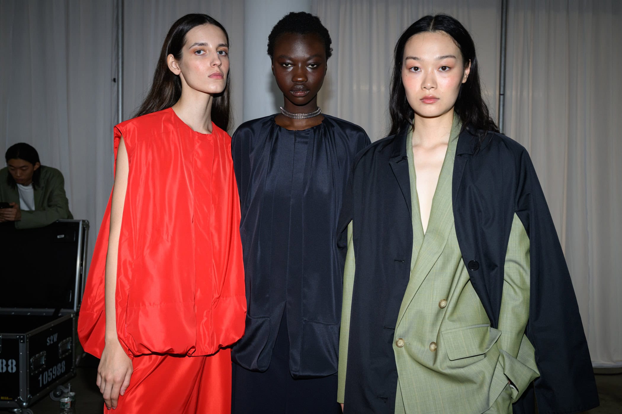 Tibi Spring 2025 Fashion Show Backstage