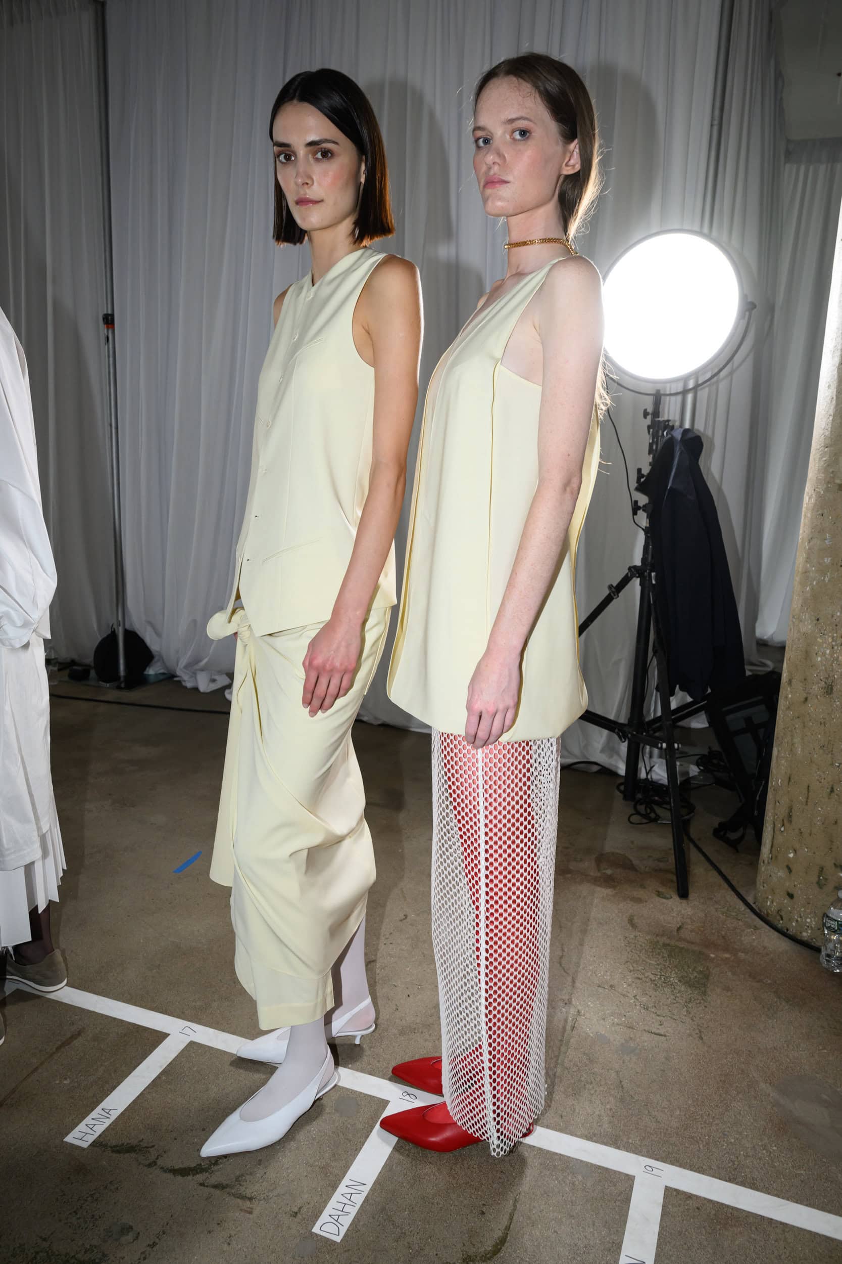 Tibi Spring 2025 Fashion Show Backstage