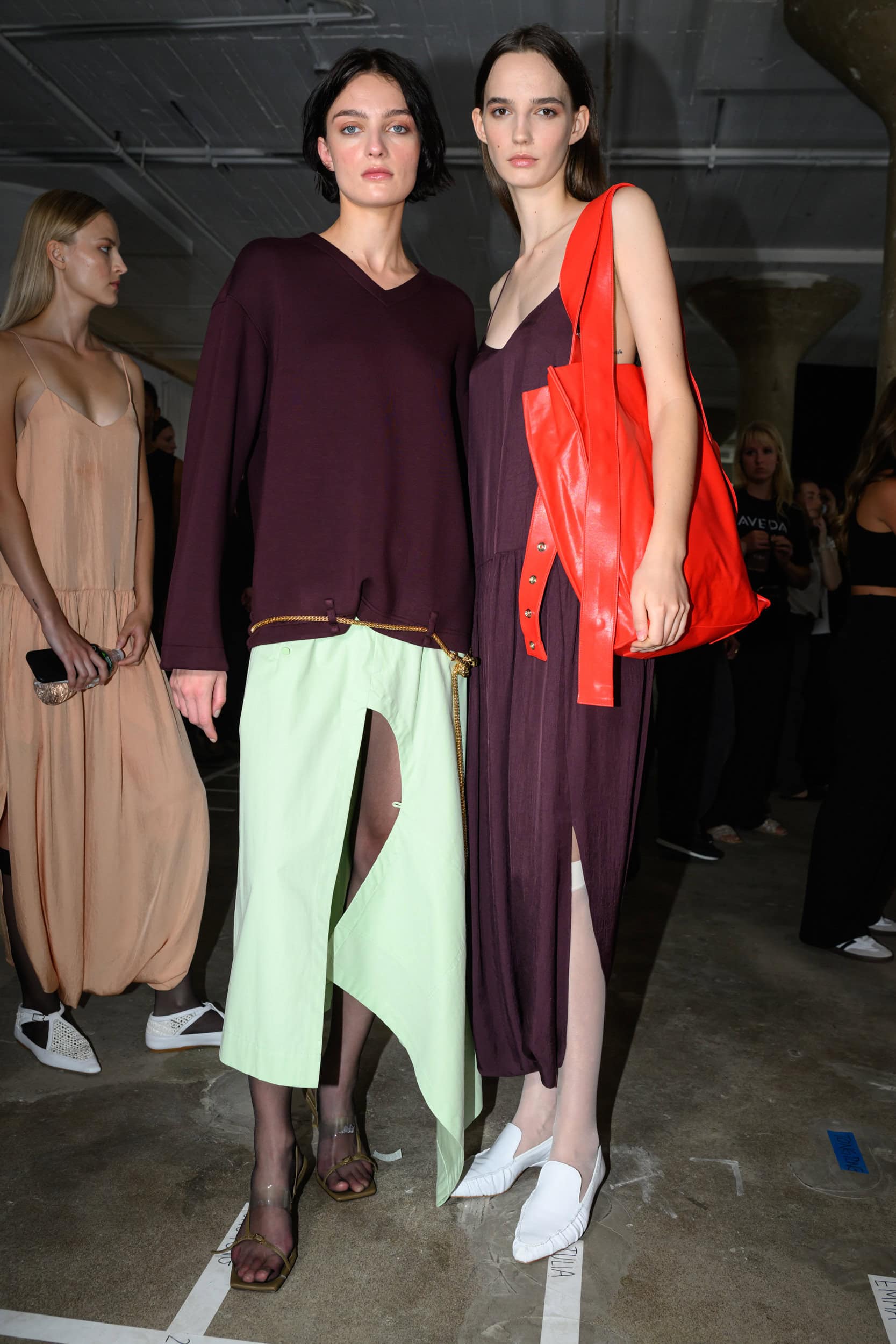 Tibi Spring 2025 Fashion Show Backstage