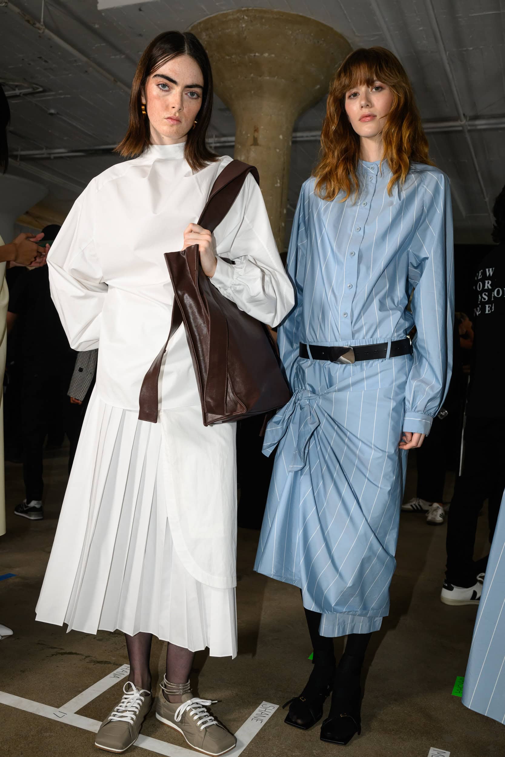 Tibi Spring 2025 Fashion Show Backstage