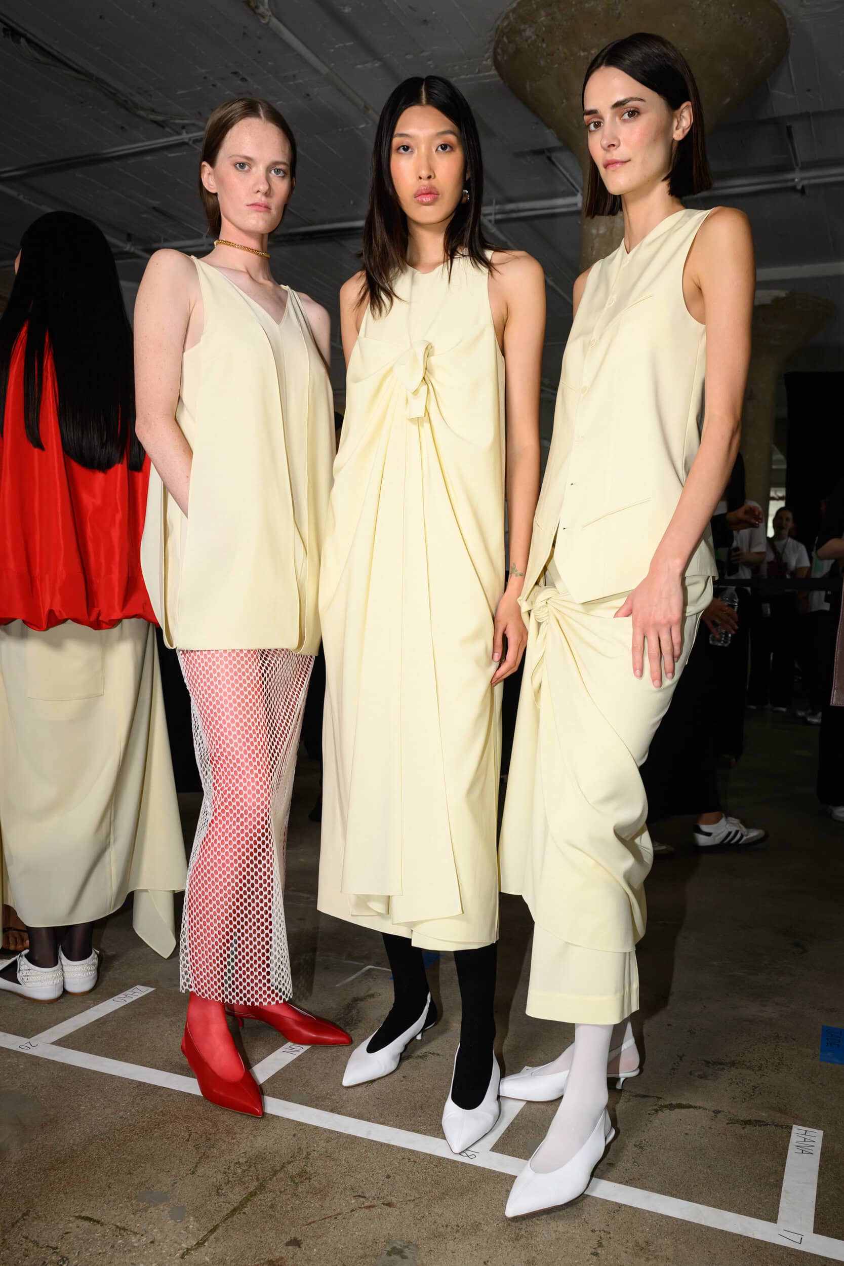 Tibi Spring 2025 Fashion Show Backstage
