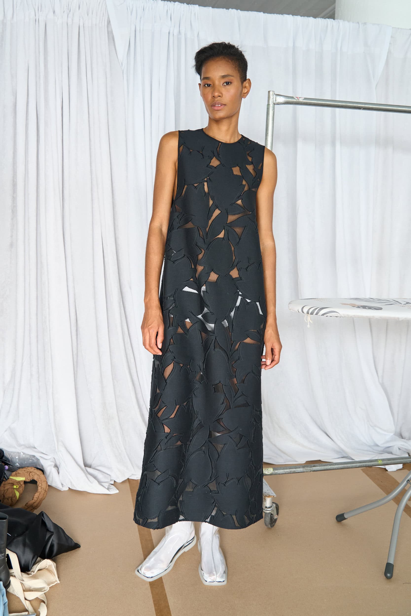 Tibi Spring 2025 Fashion Show Backstage