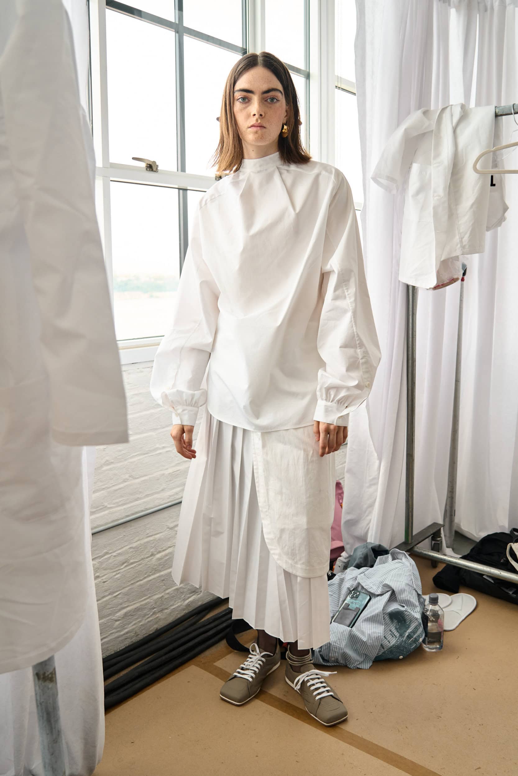 Tibi Spring 2025 Fashion Show Backstage