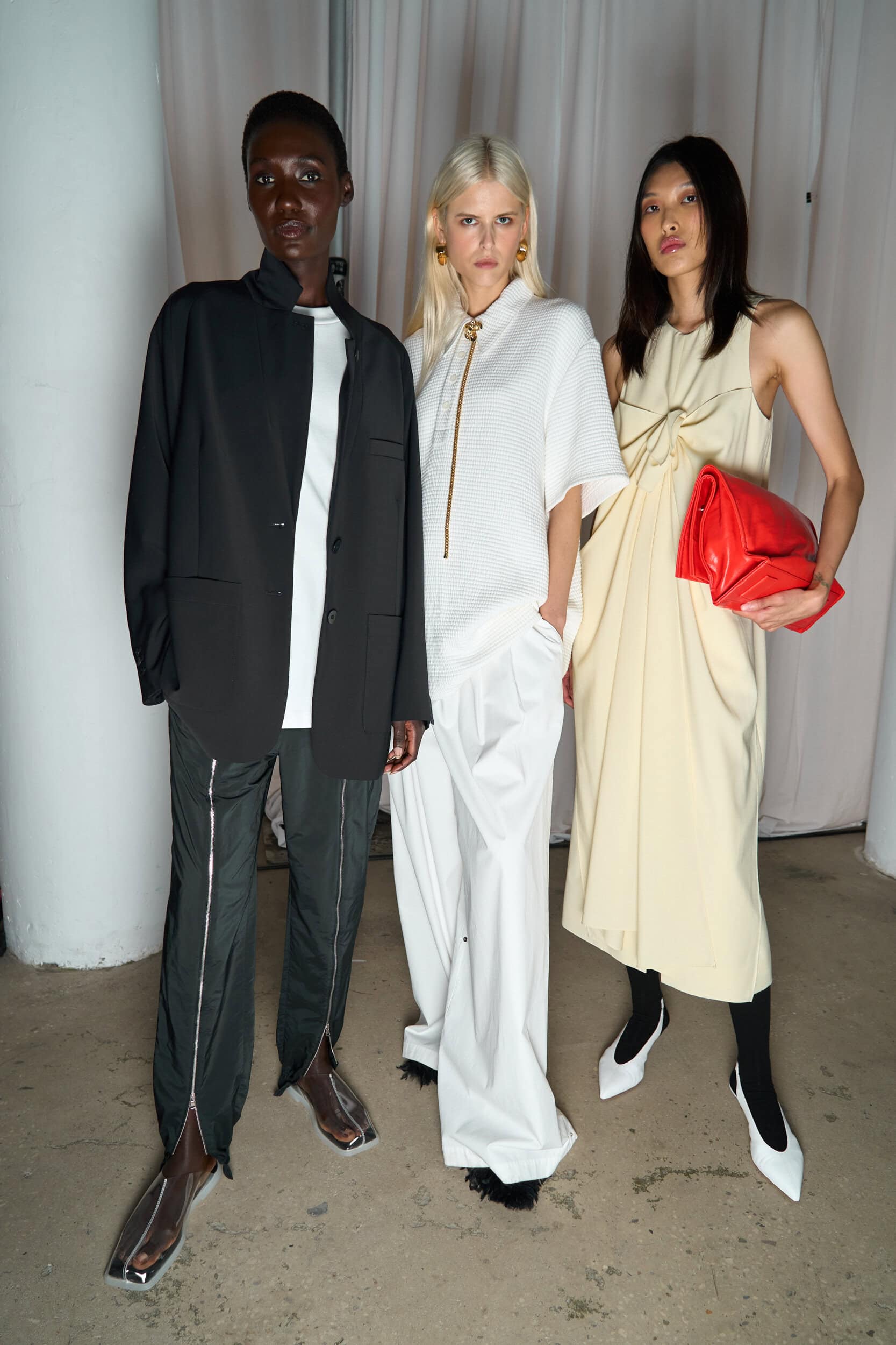 Tibi Spring 2025 Fashion Show Backstage