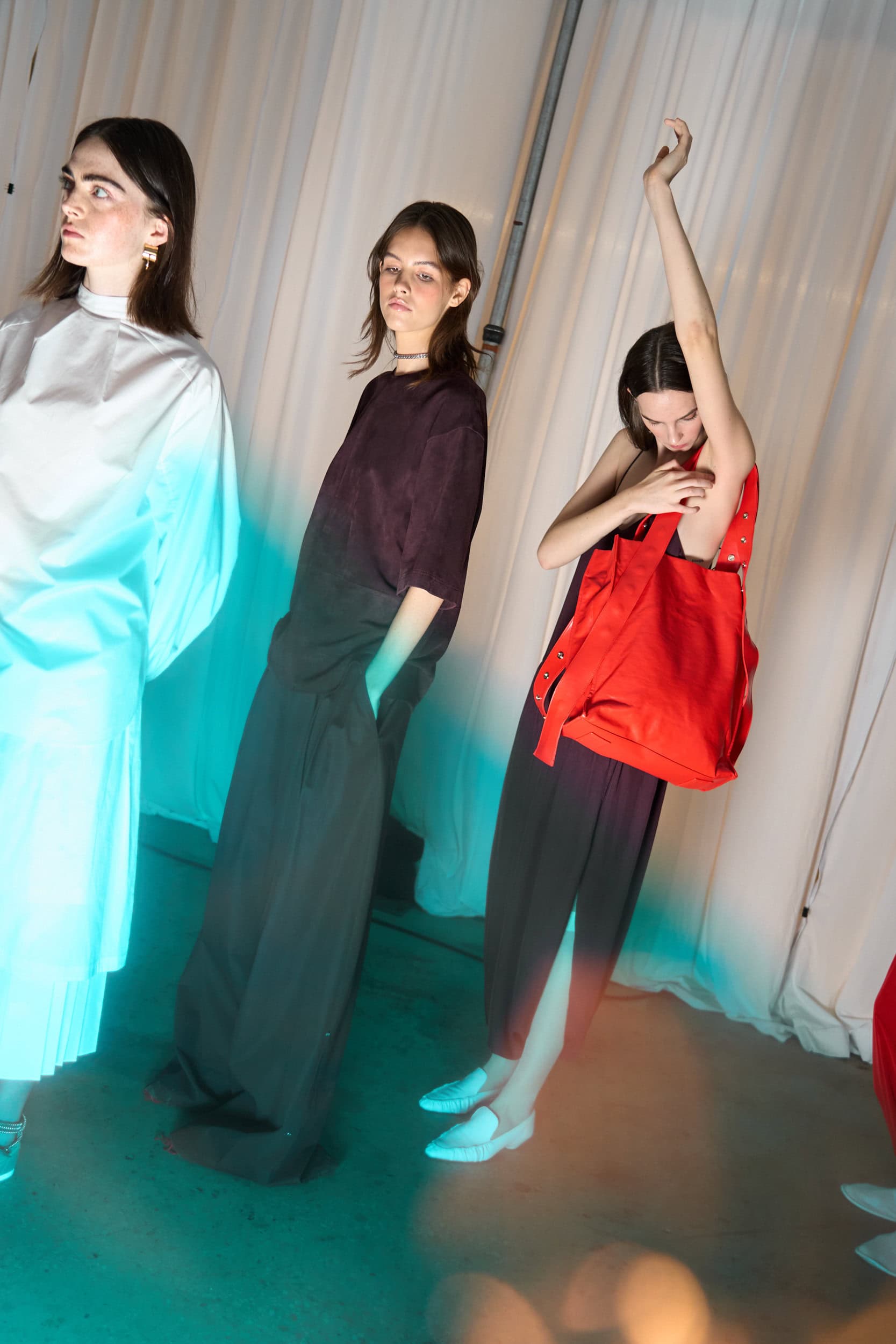 Tibi Spring 2025 Fashion Show Backstage