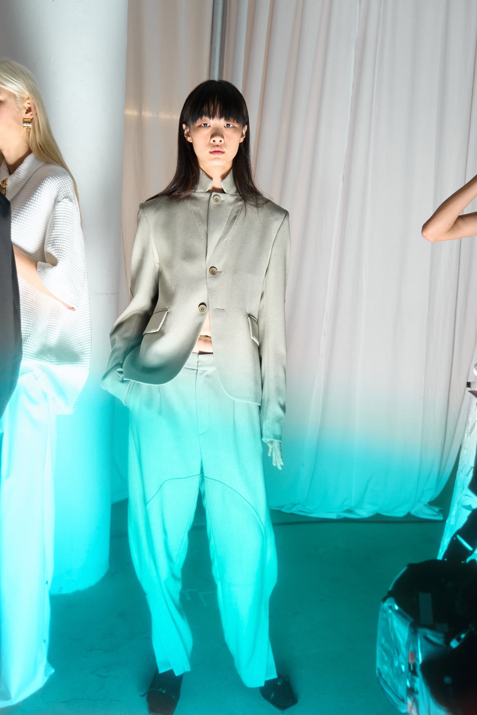 Tibi Spring 2025 Fashion Show Backstage