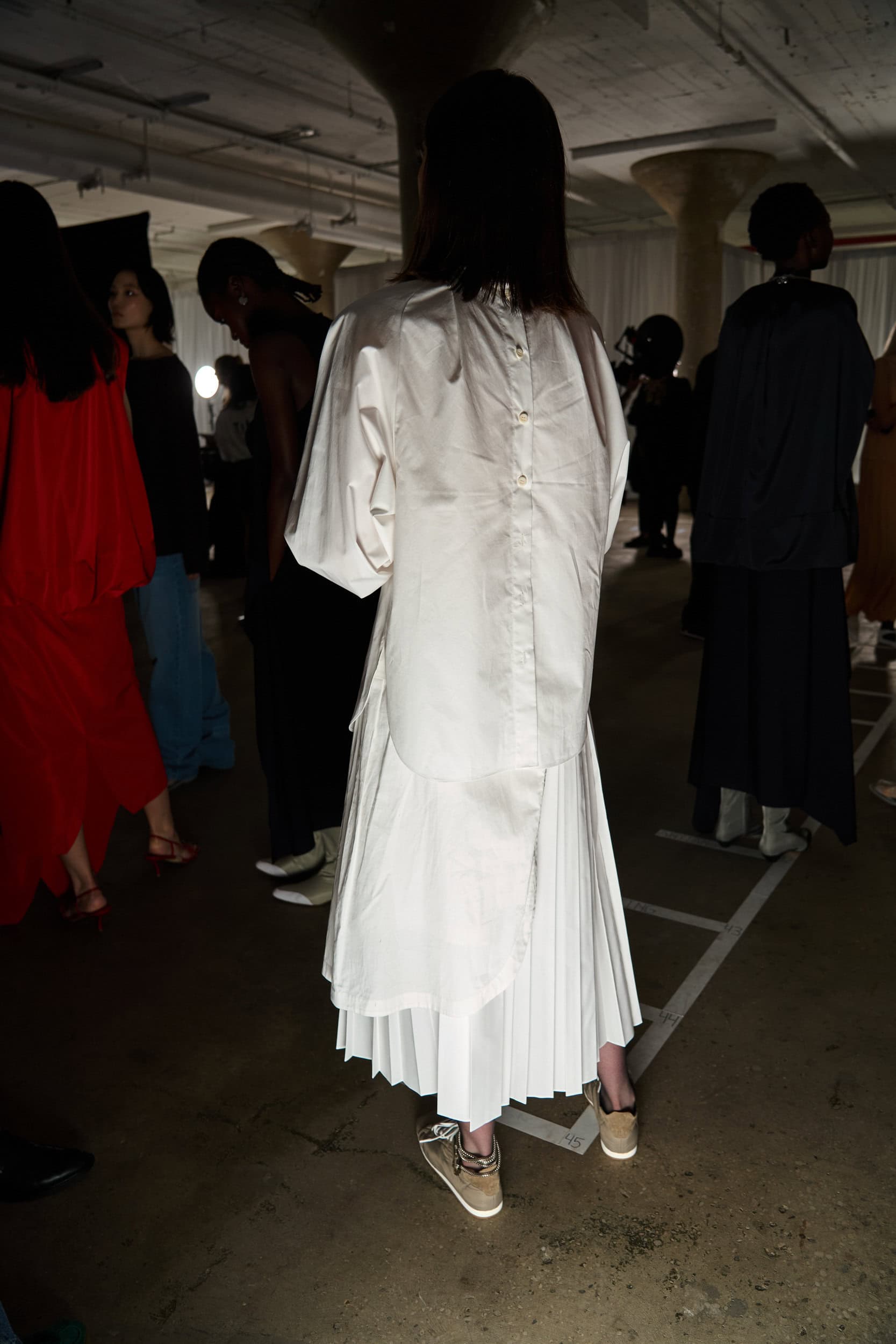 Tibi Spring 2025 Fashion Show Backstage