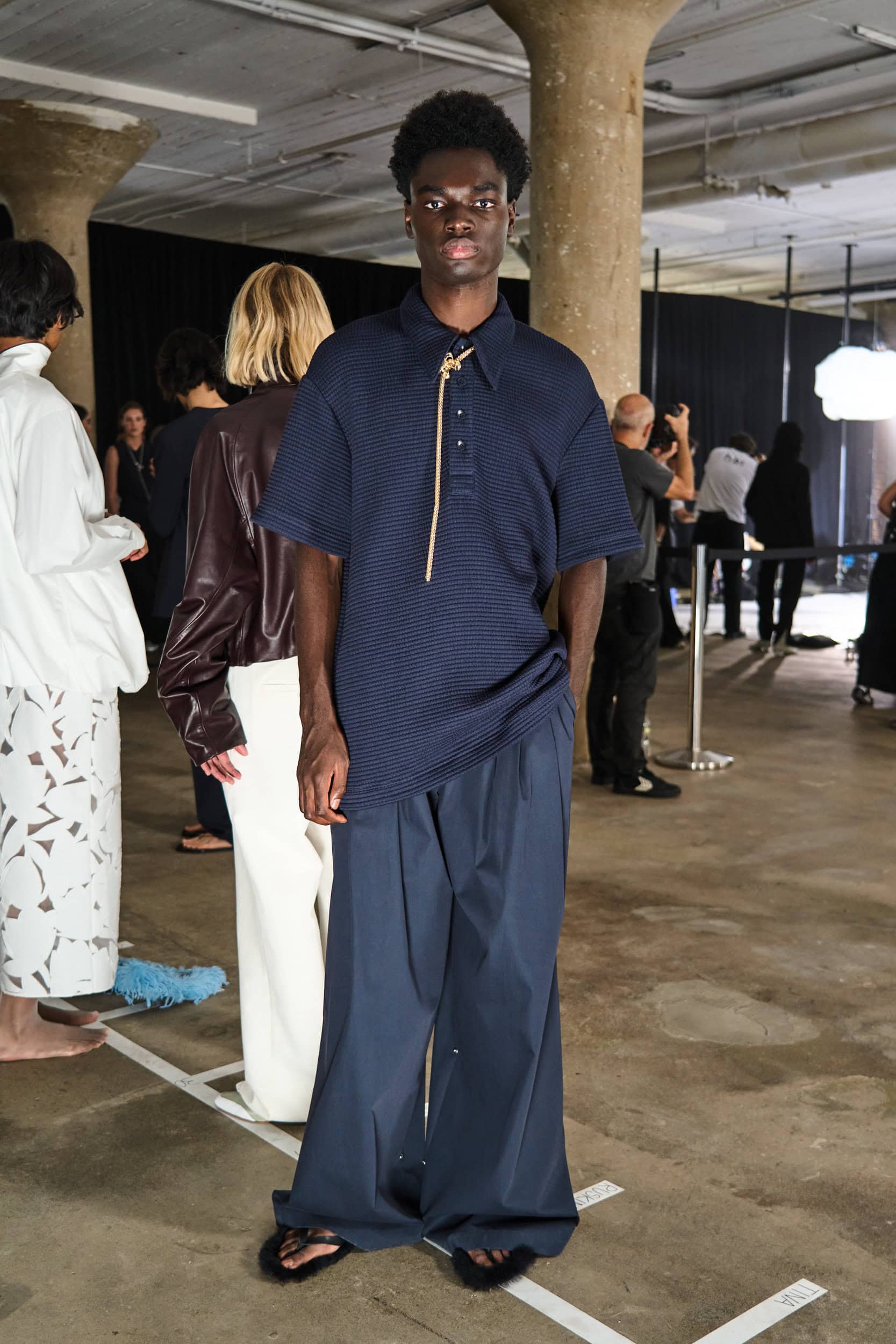 Tibi Spring 2025 Fashion Show Backstage