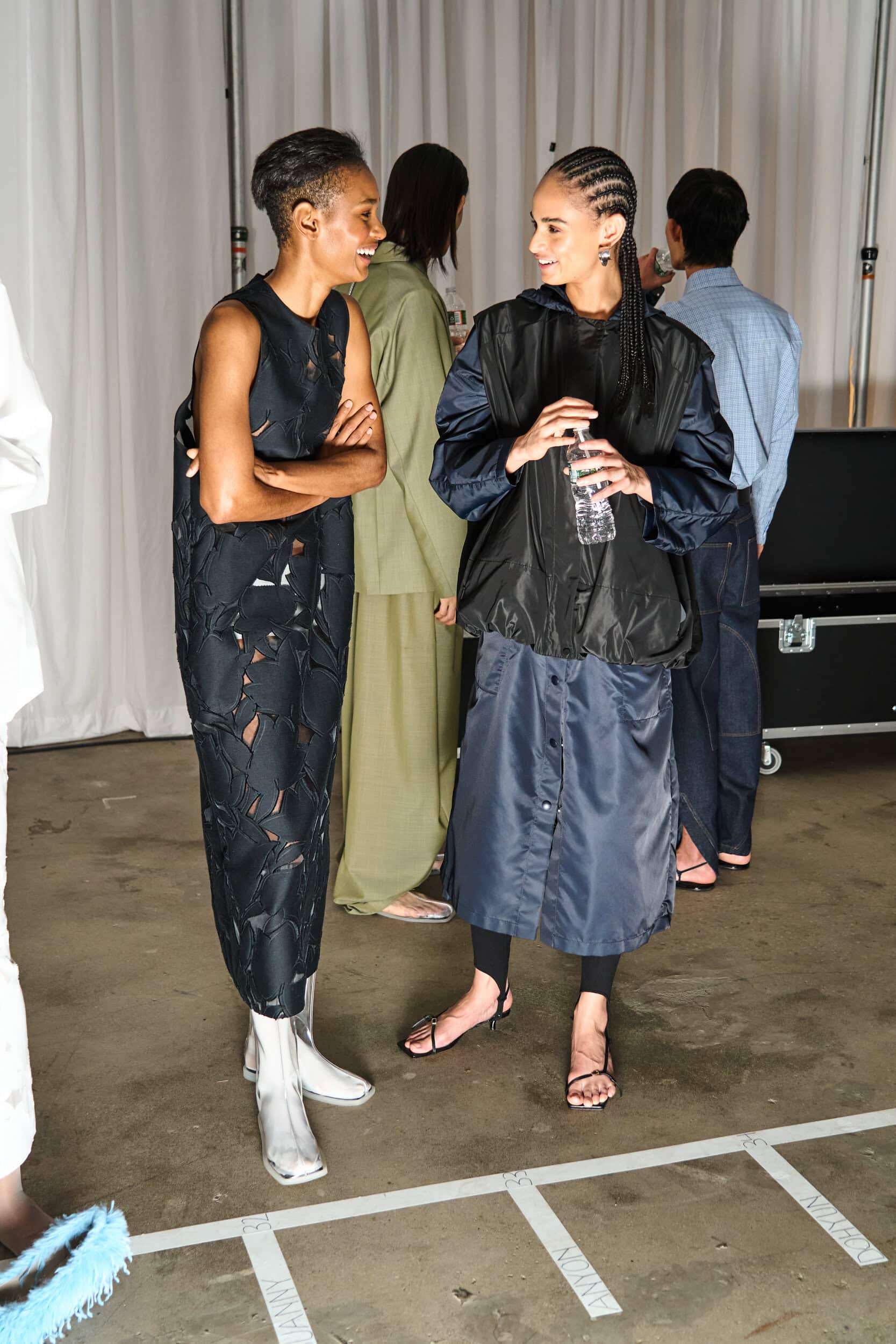 Tibi Spring 2025 Fashion Show Backstage