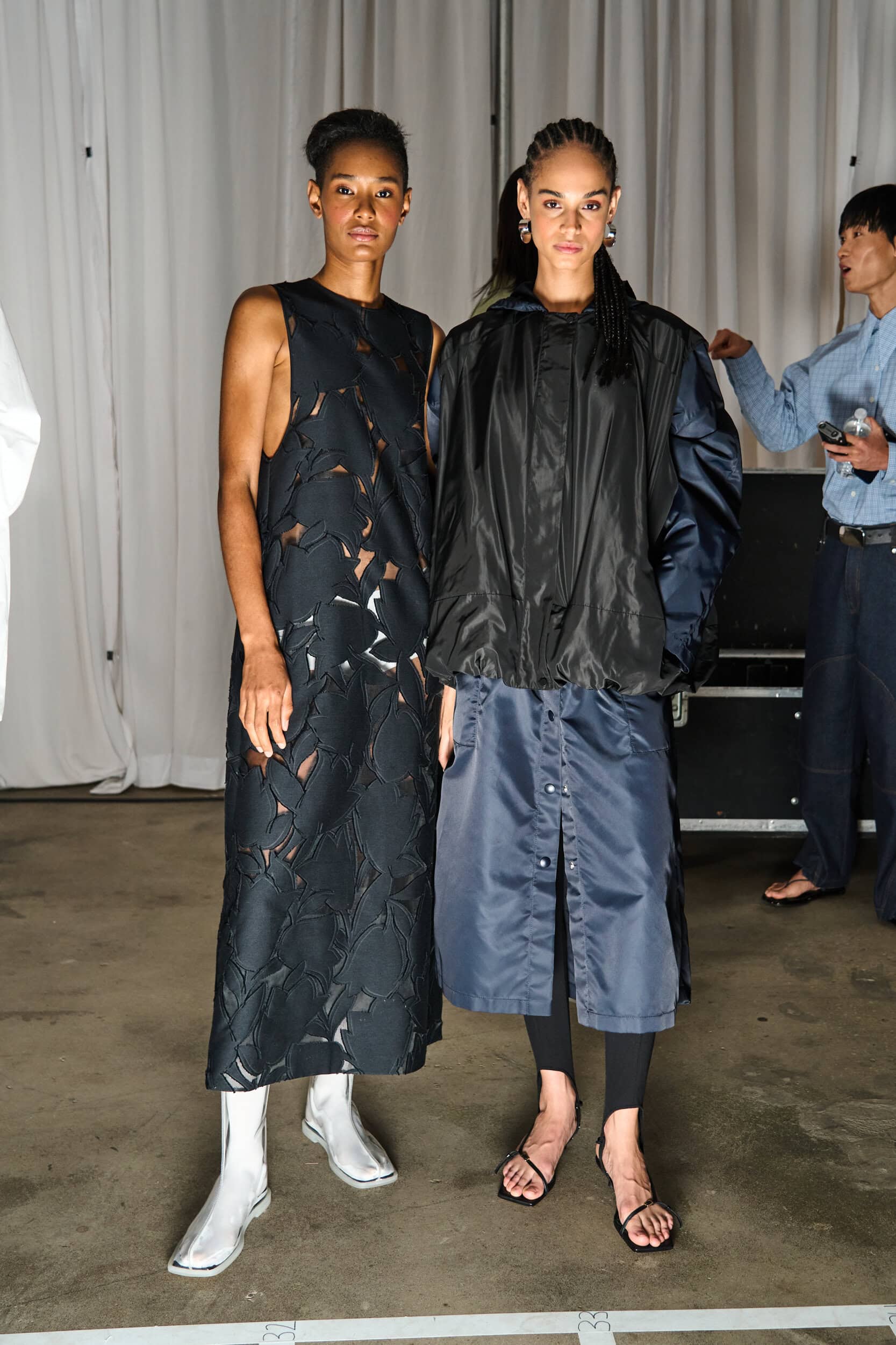 Tibi Spring 2025 Fashion Show Backstage