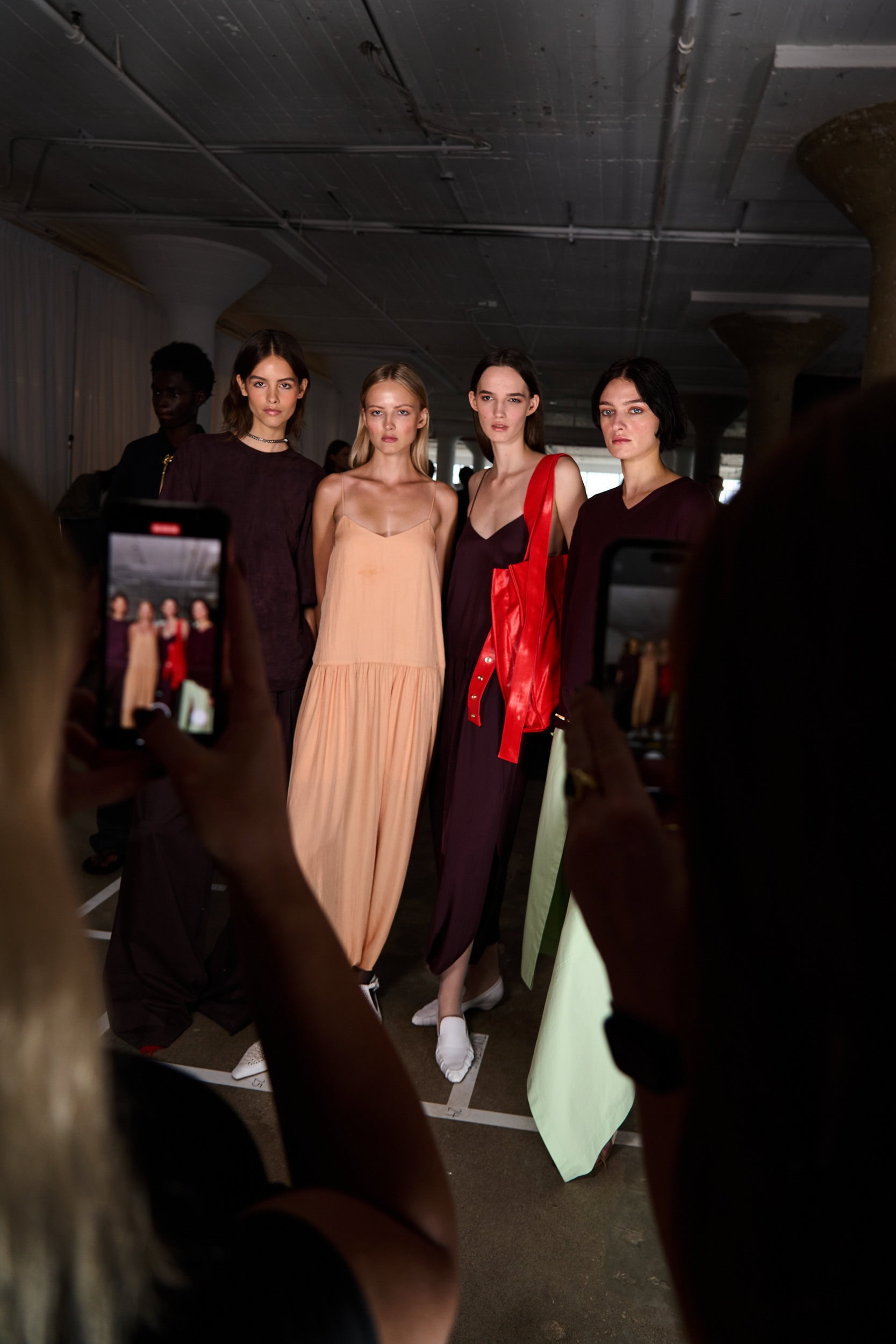 Tibi Spring 2025 Fashion Show Backstage