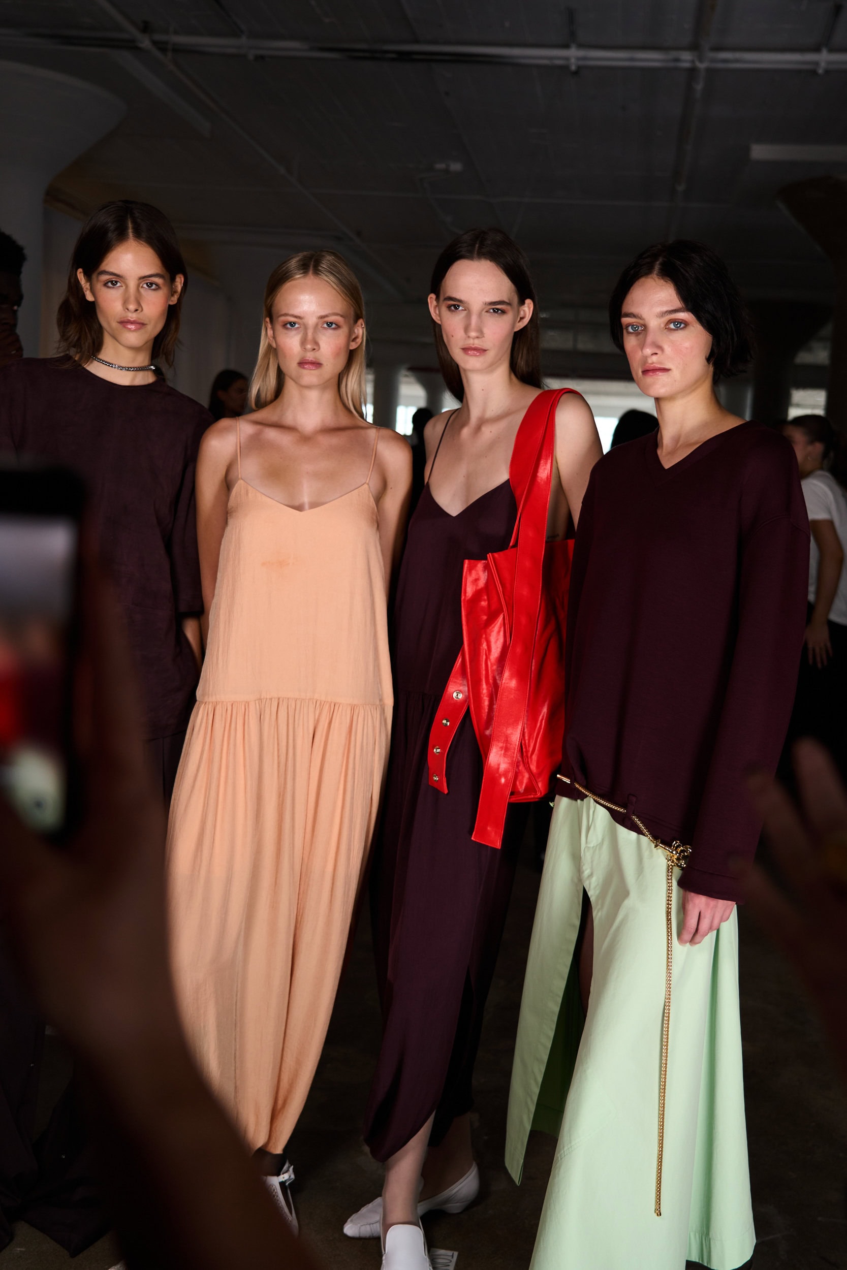Tibi Spring 2025 Fashion Show Backstage