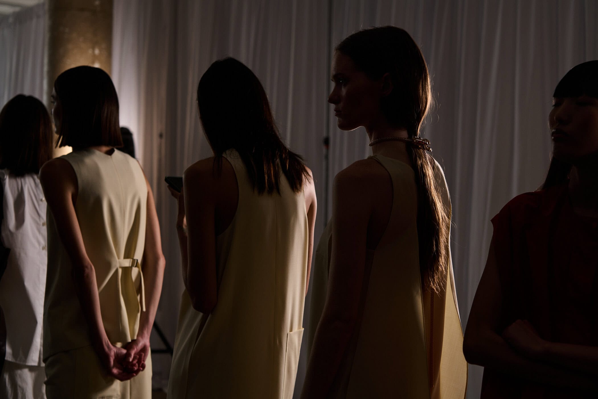 Tibi Spring 2025 Fashion Show Backstage
