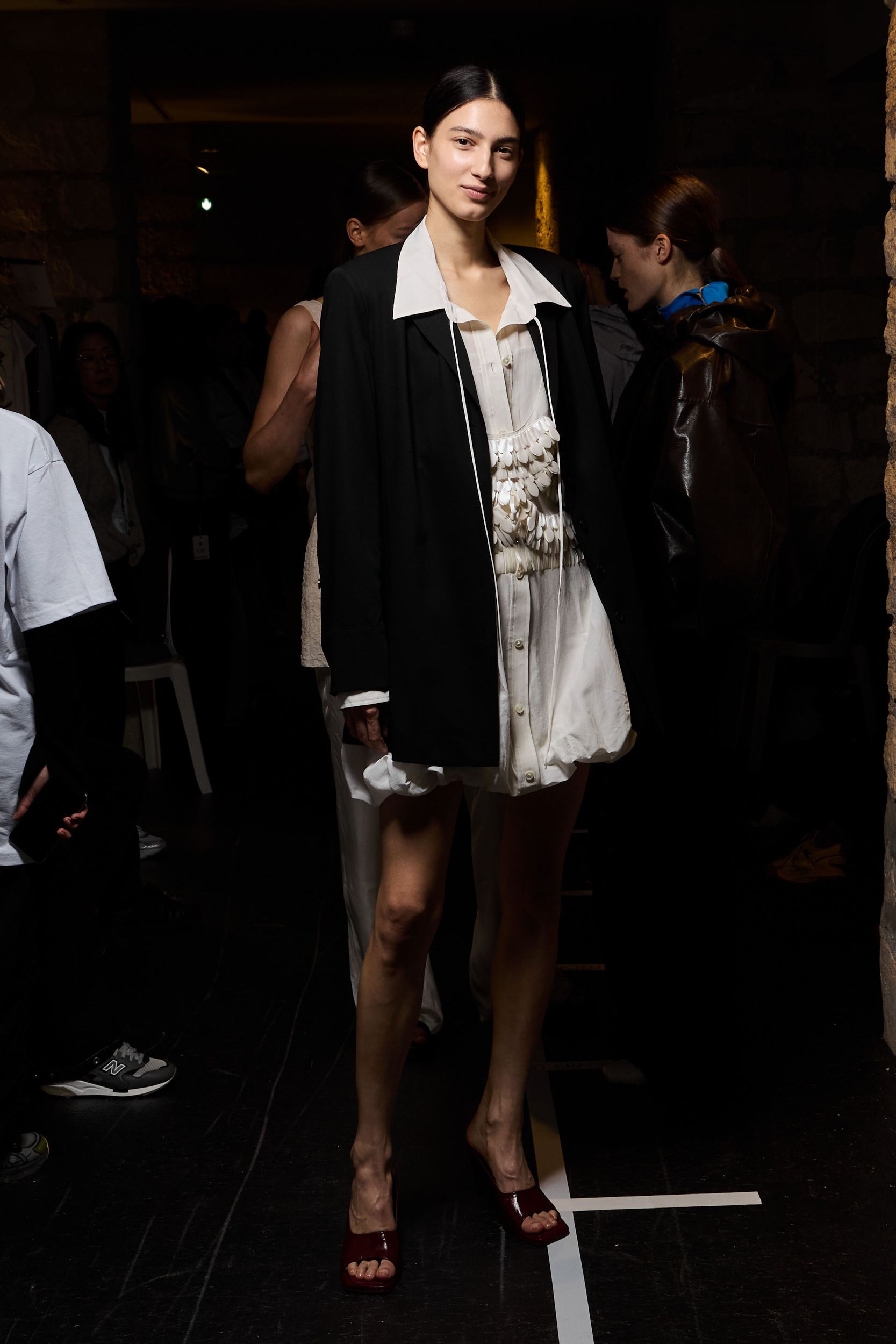 Time Spring 2025 Fashion Show Backstage