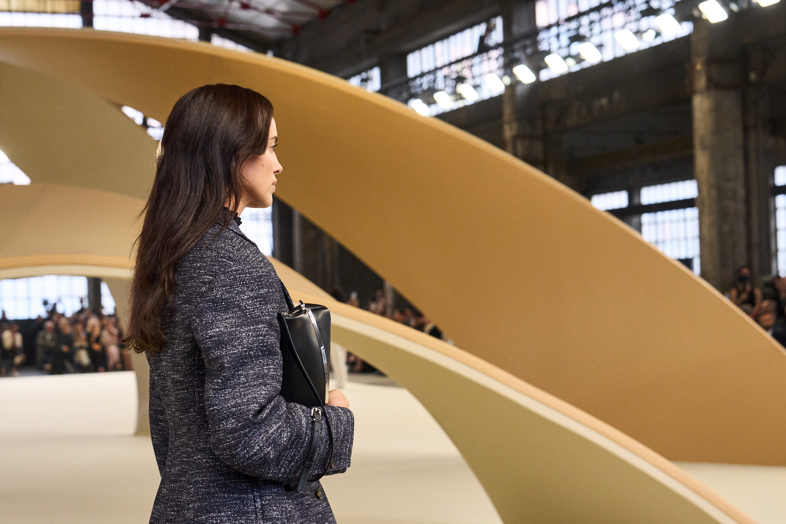 Tod S Spring 2025 Fashion Show Atmosphere