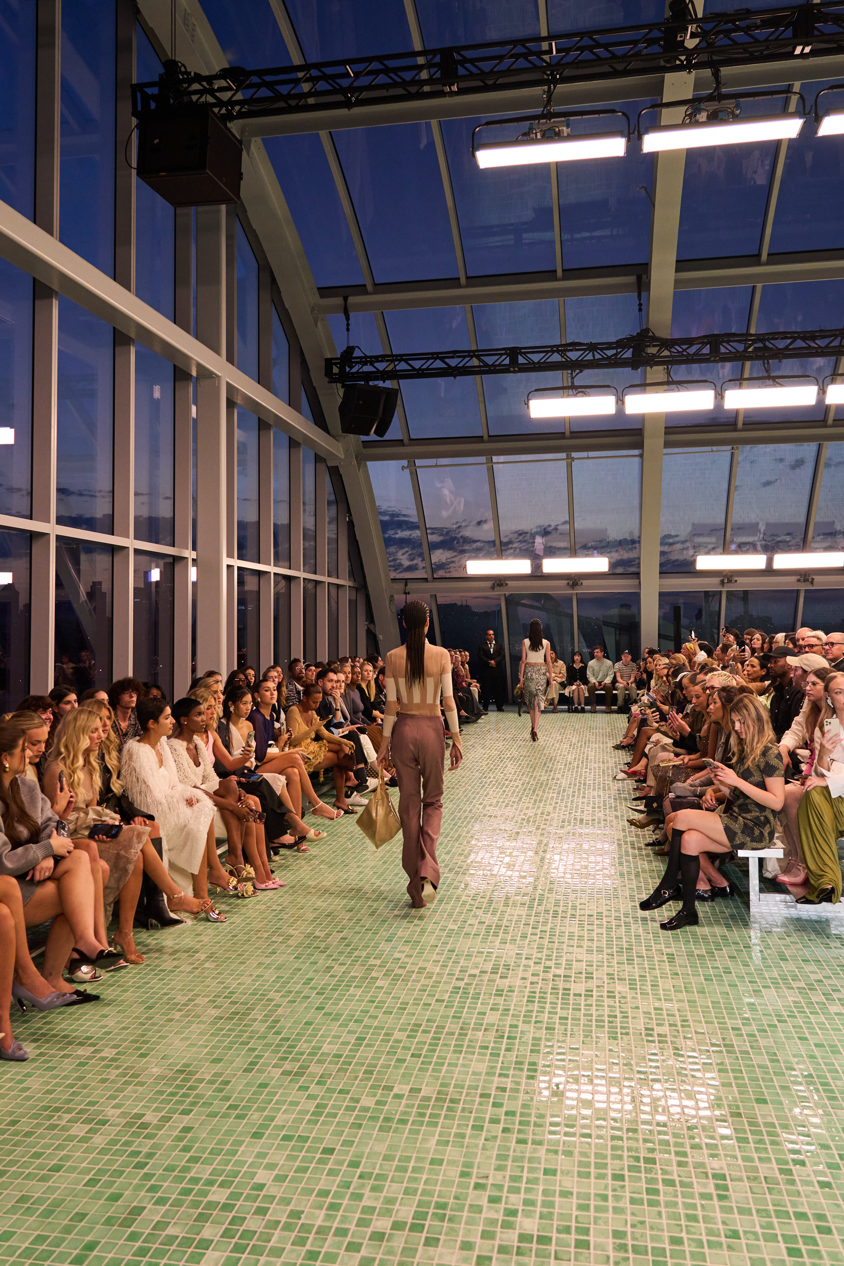 Tory Burch Spring 2025 Fashion Show Atmosphere