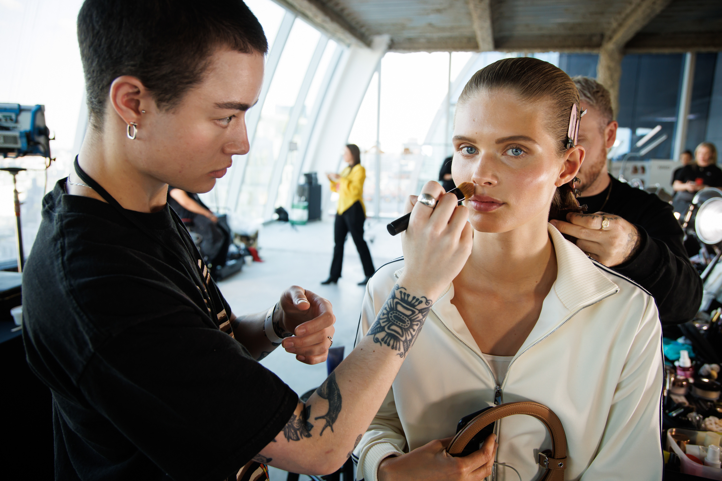 Tory Burch Spring 2025 Fashion Show Backstage