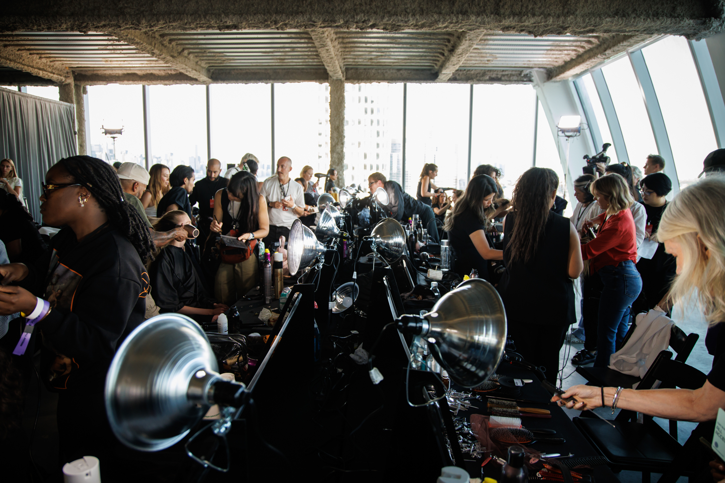 Tory Burch Spring 2025 Fashion Show Backstage