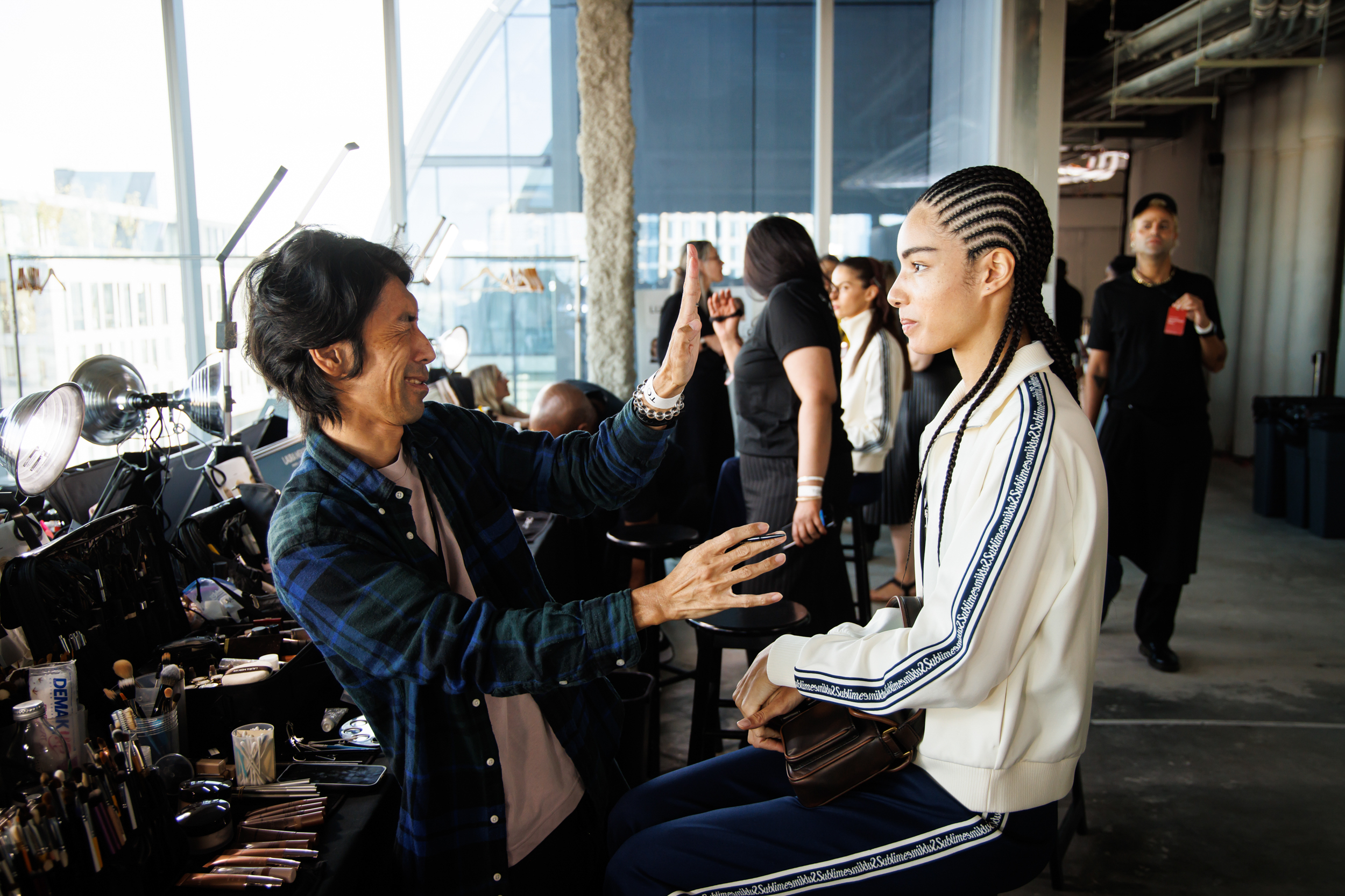 Tory Burch Spring 2025 Fashion Show Backstage