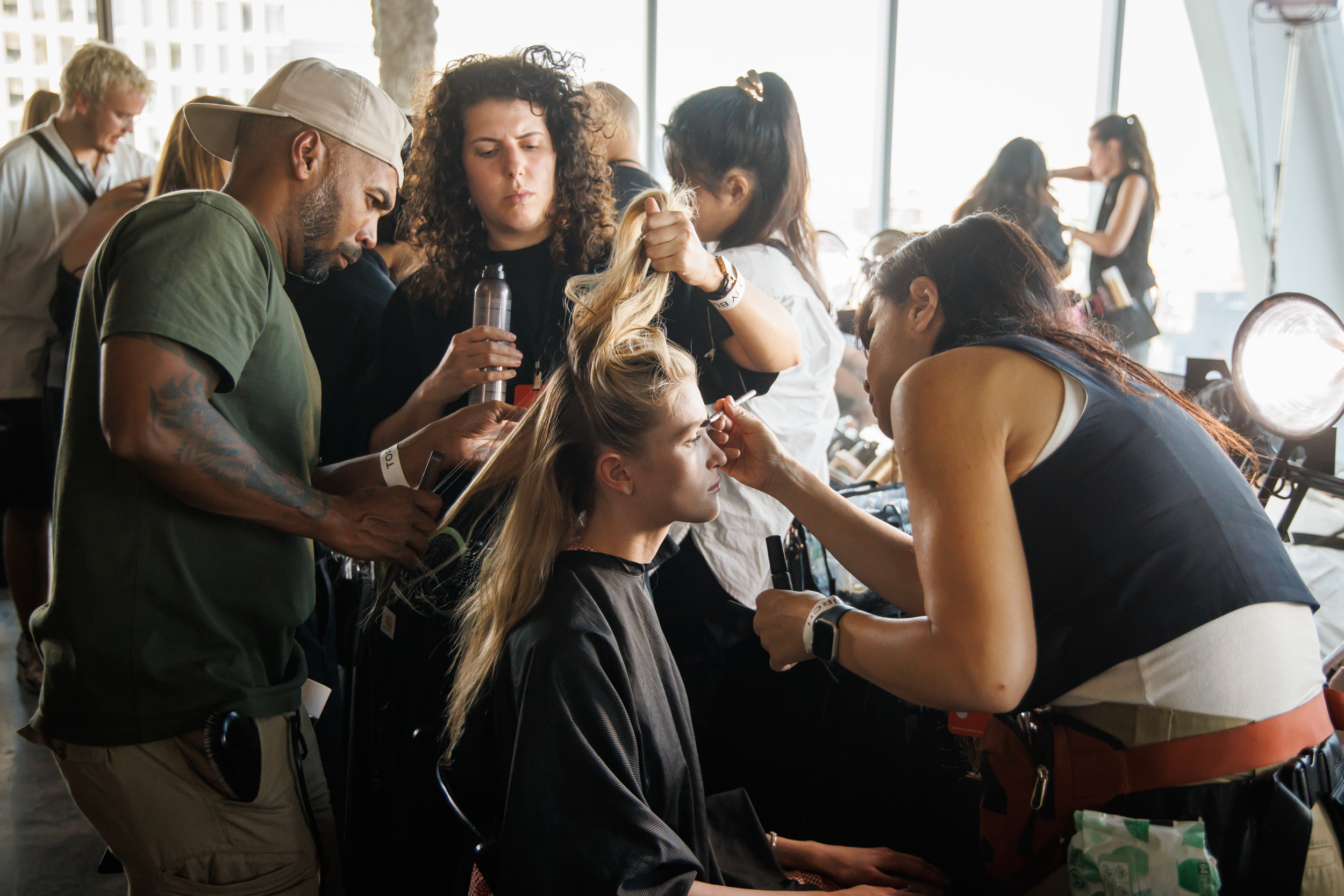 Tory Burch Spring 2025 Fashion Show Backstage