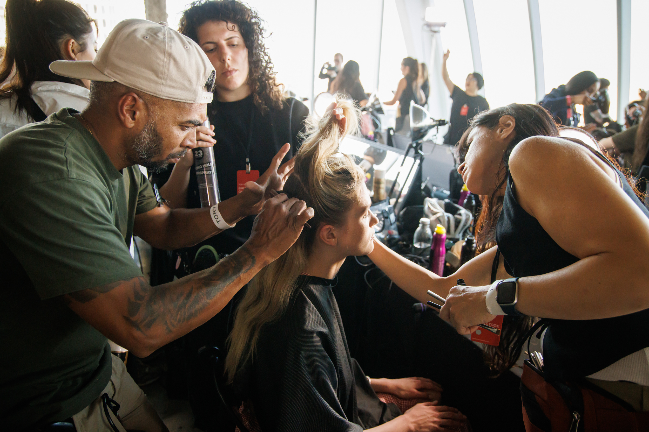 Tory Burch Spring 2025 Fashion Show Backstage