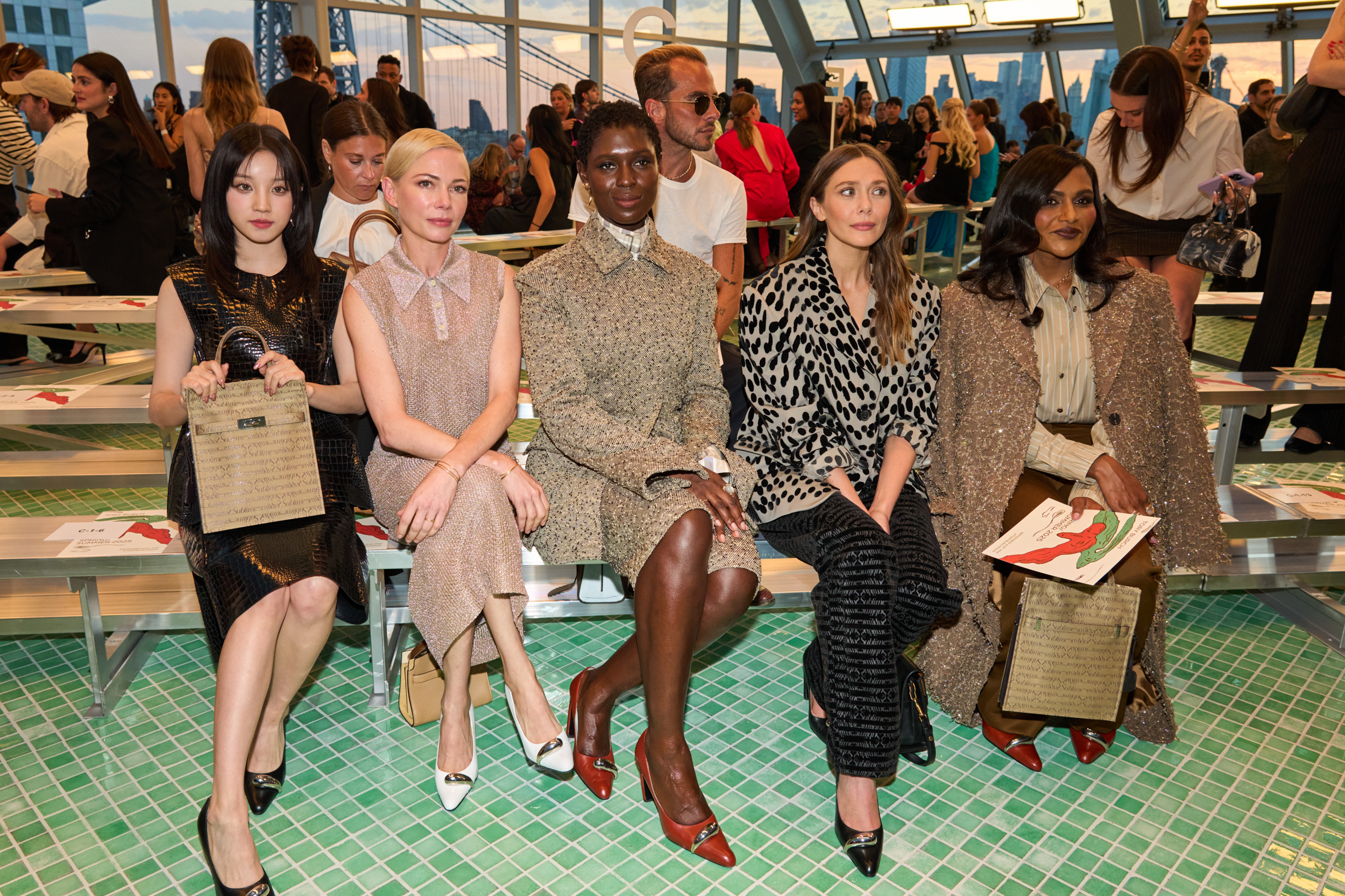 Tory Burch Spring 2025 Fashion Show Front Row