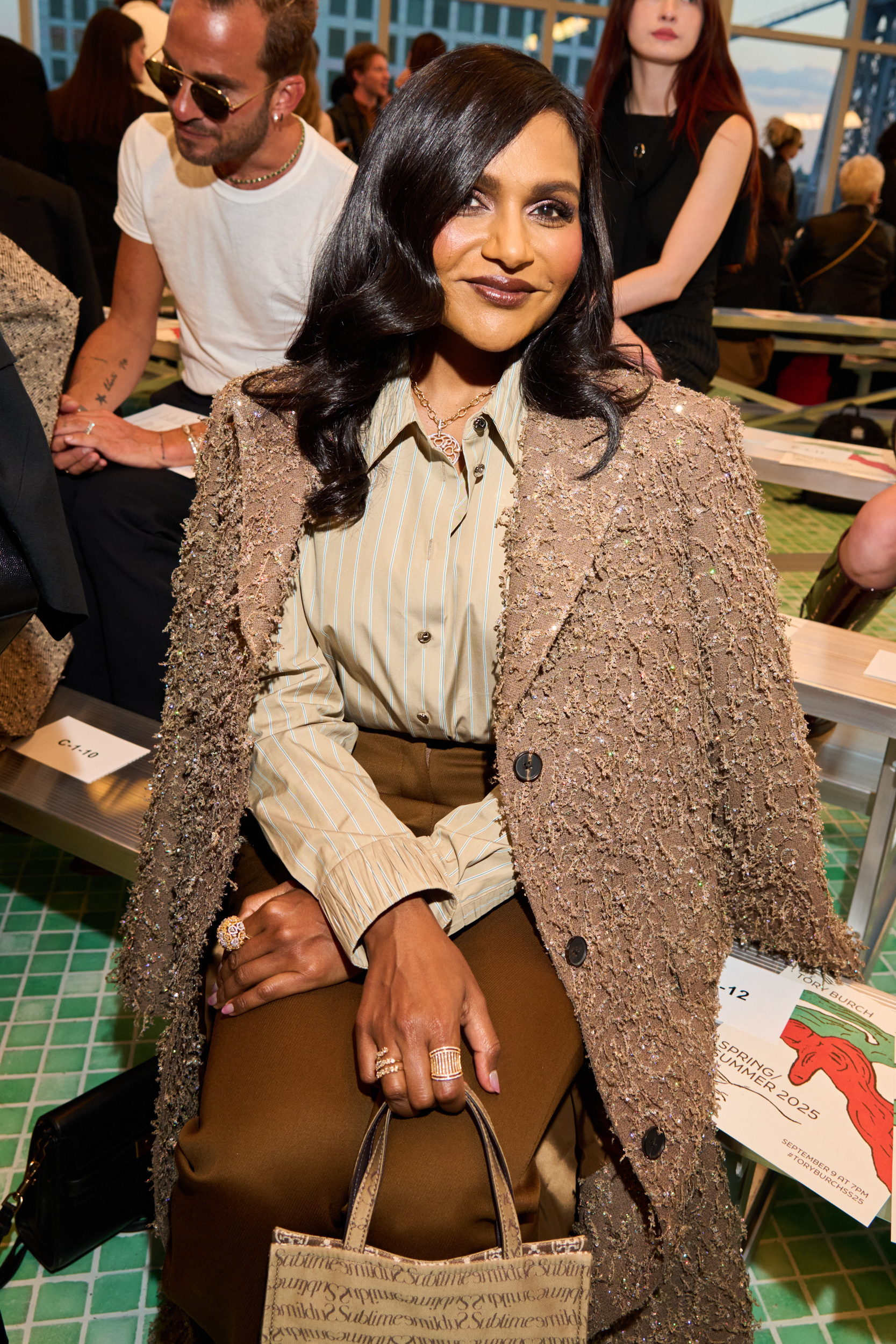 Tory Burch Spring 2025 Fashion Show Front Row