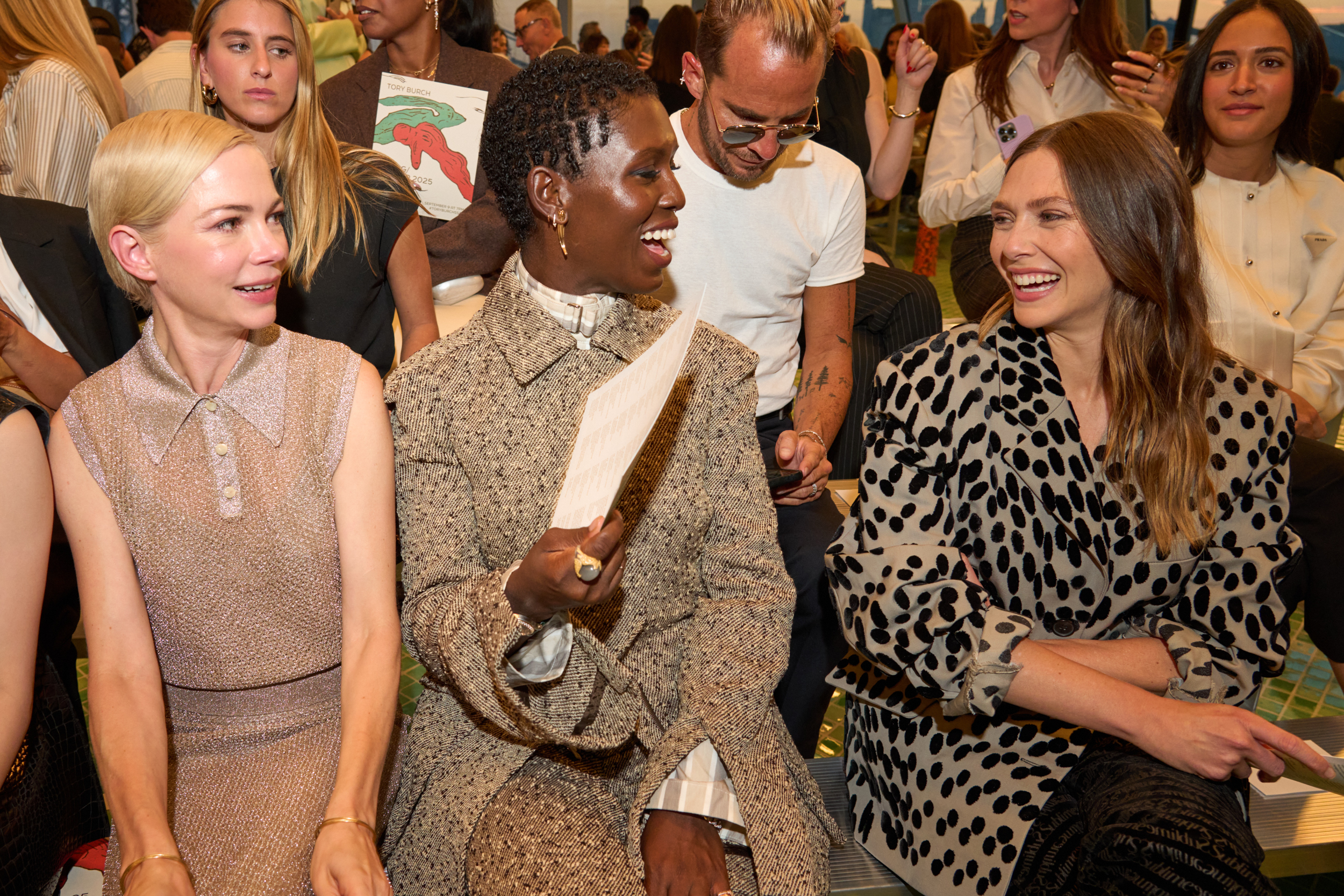 Tory Burch Spring 2025 Fashion Show Front Row