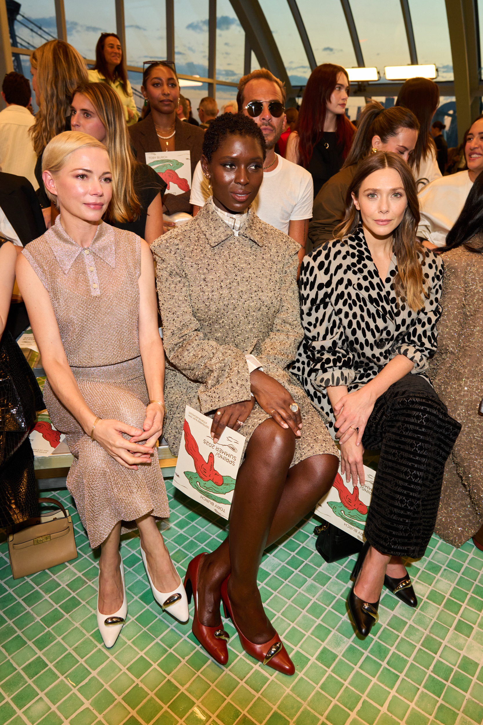 Tory Burch Spring 2025 Fashion Show Front Row