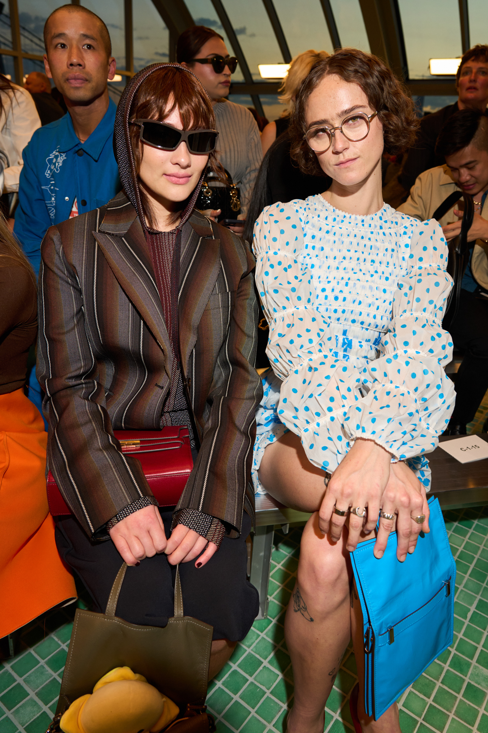 Tory Burch Spring 2025 Fashion Show Front Row