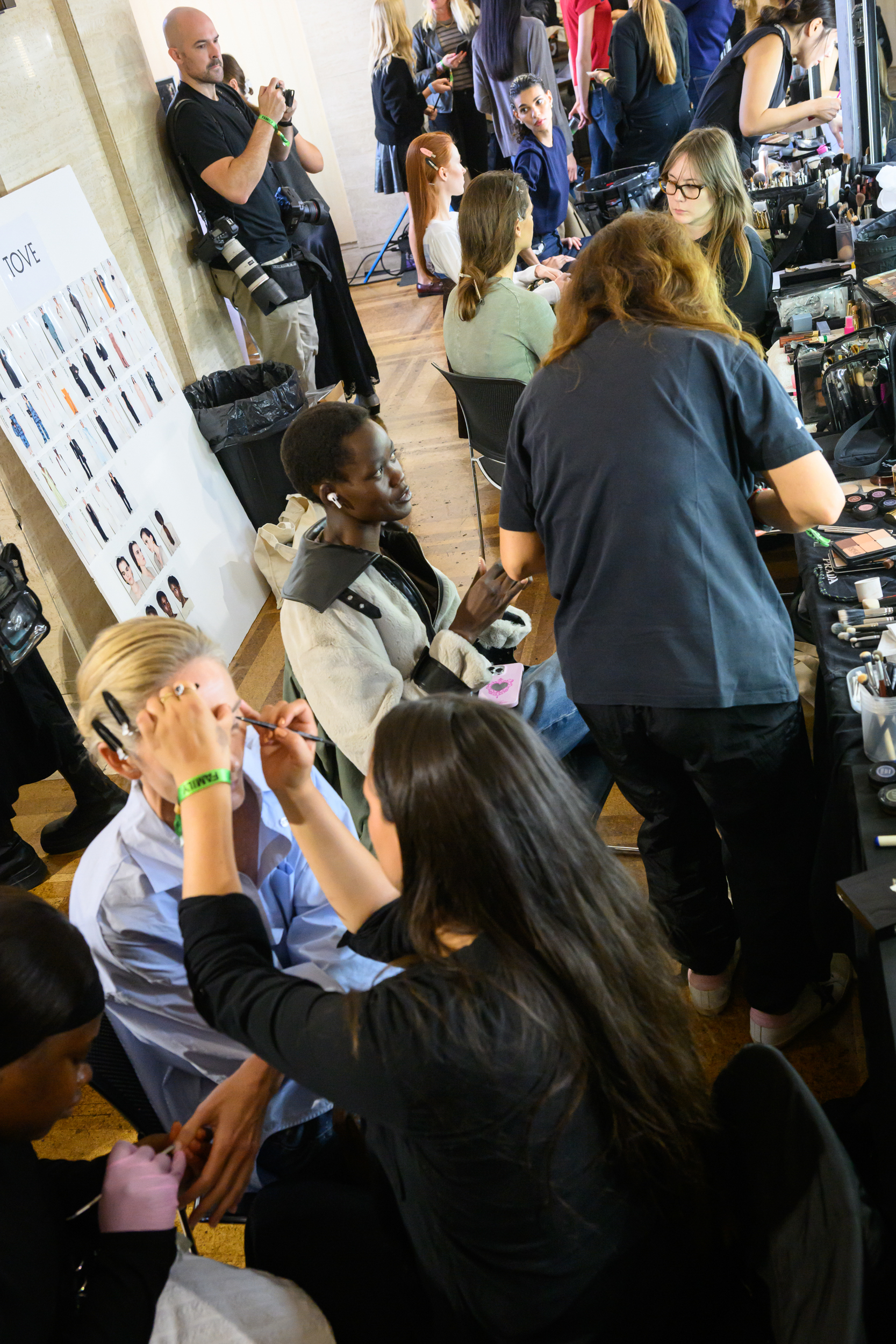 Tove Spring 2025 Fashion Show Backstage