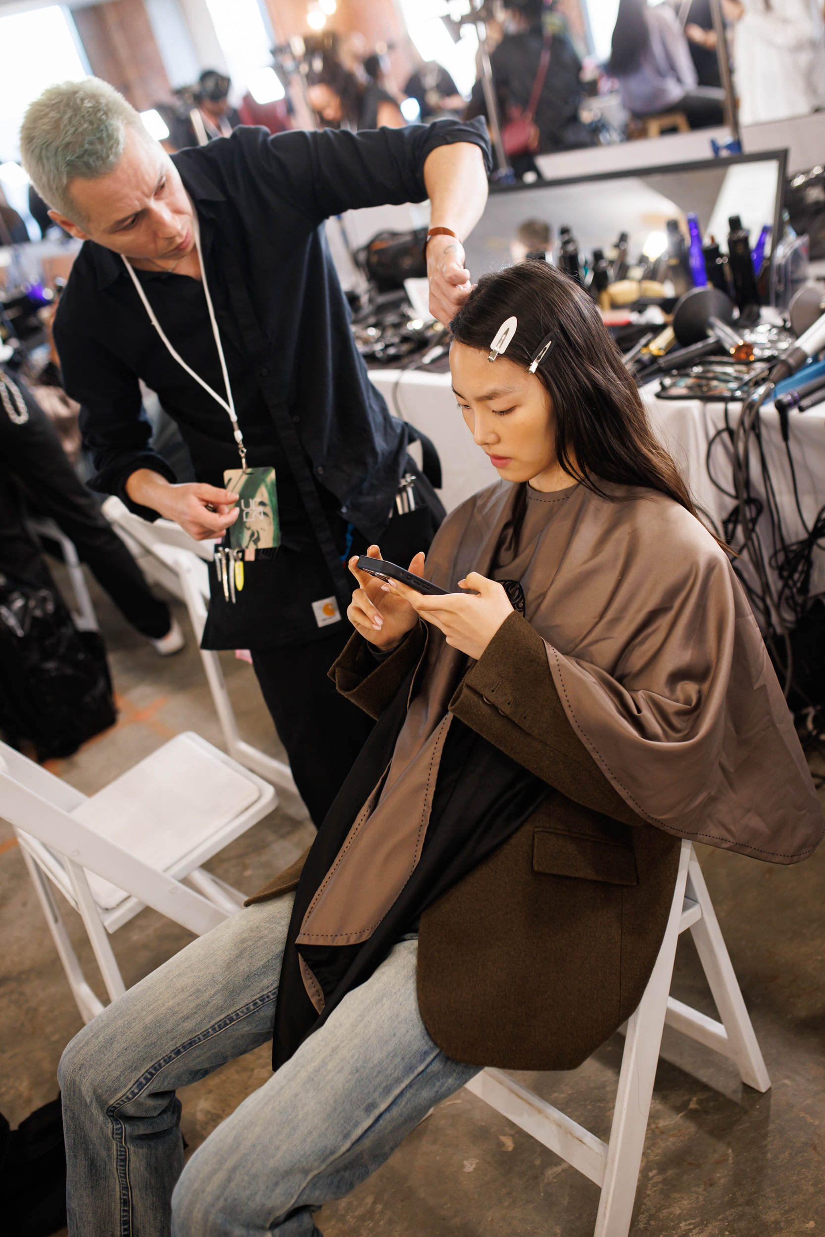 Ulla Johnson Spring 2025 Fashion Show Backstage