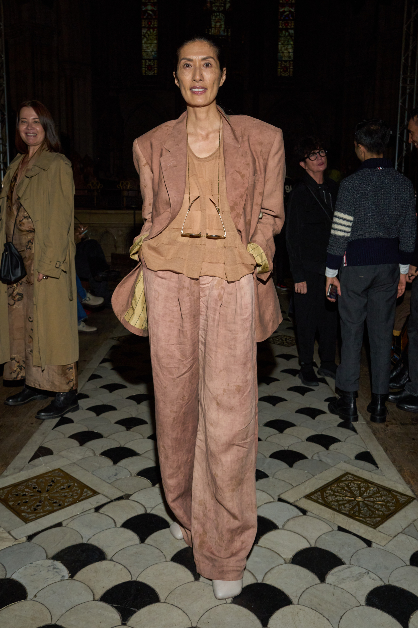 Uma Wang Spring 2025 Fashion Show Front Row