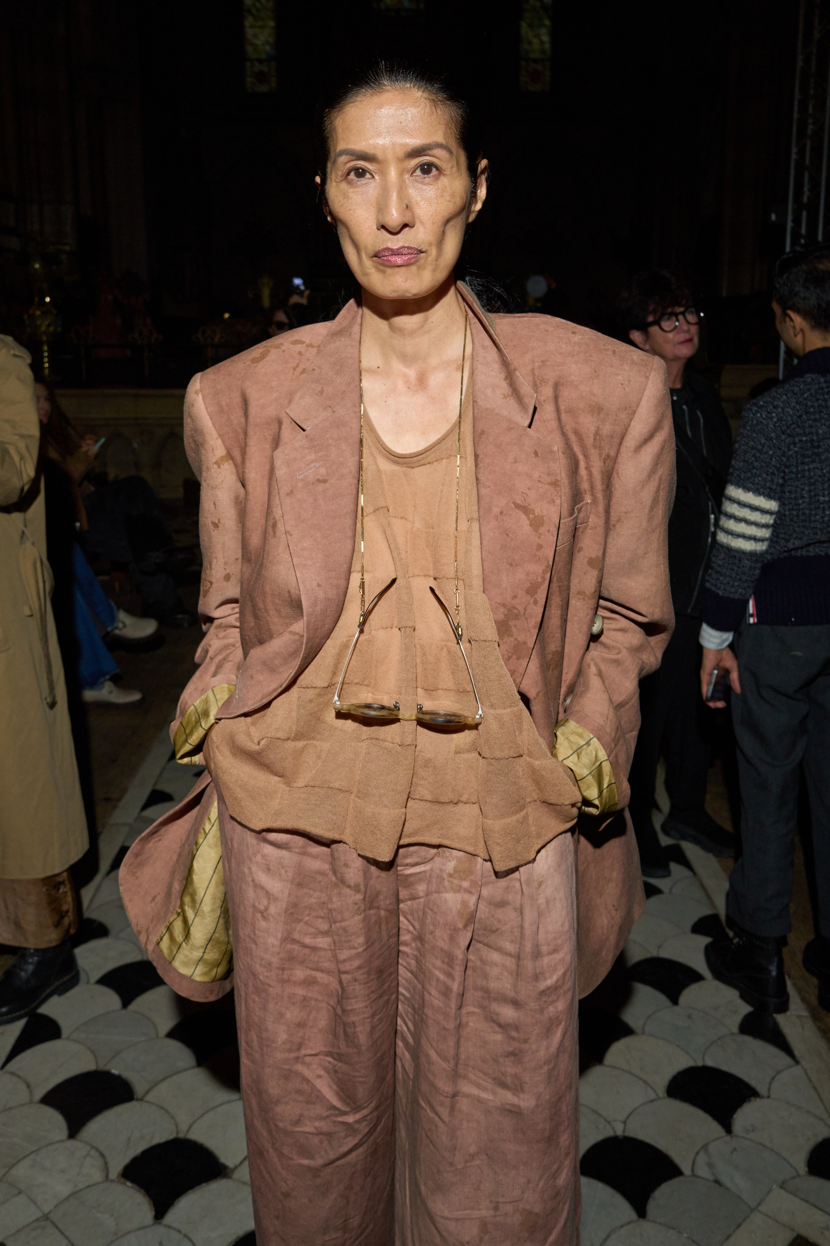 Uma Wang Spring 2025 Fashion Show Front Row