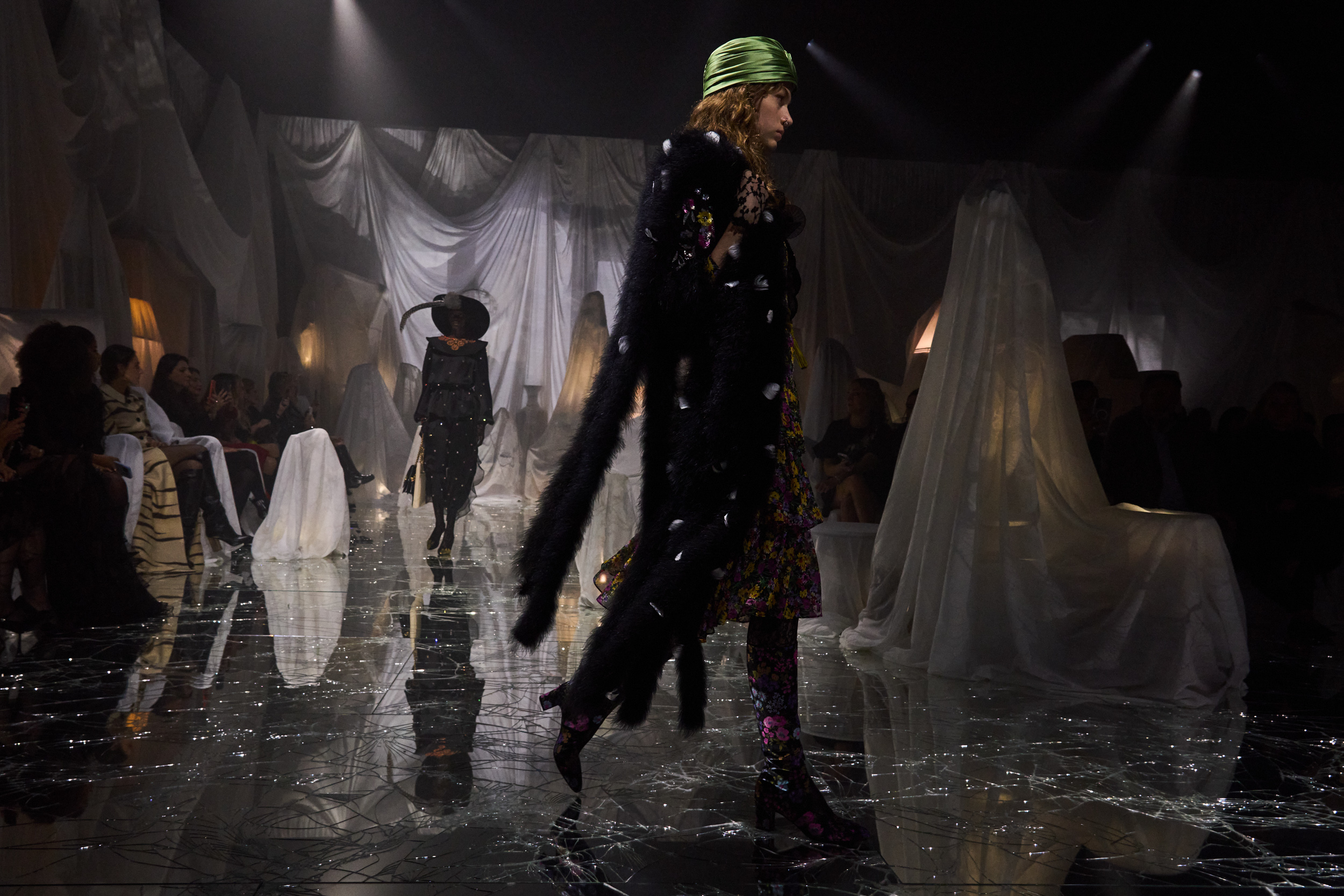 Valentino Spring 2025 Fashion Show Atmosphere