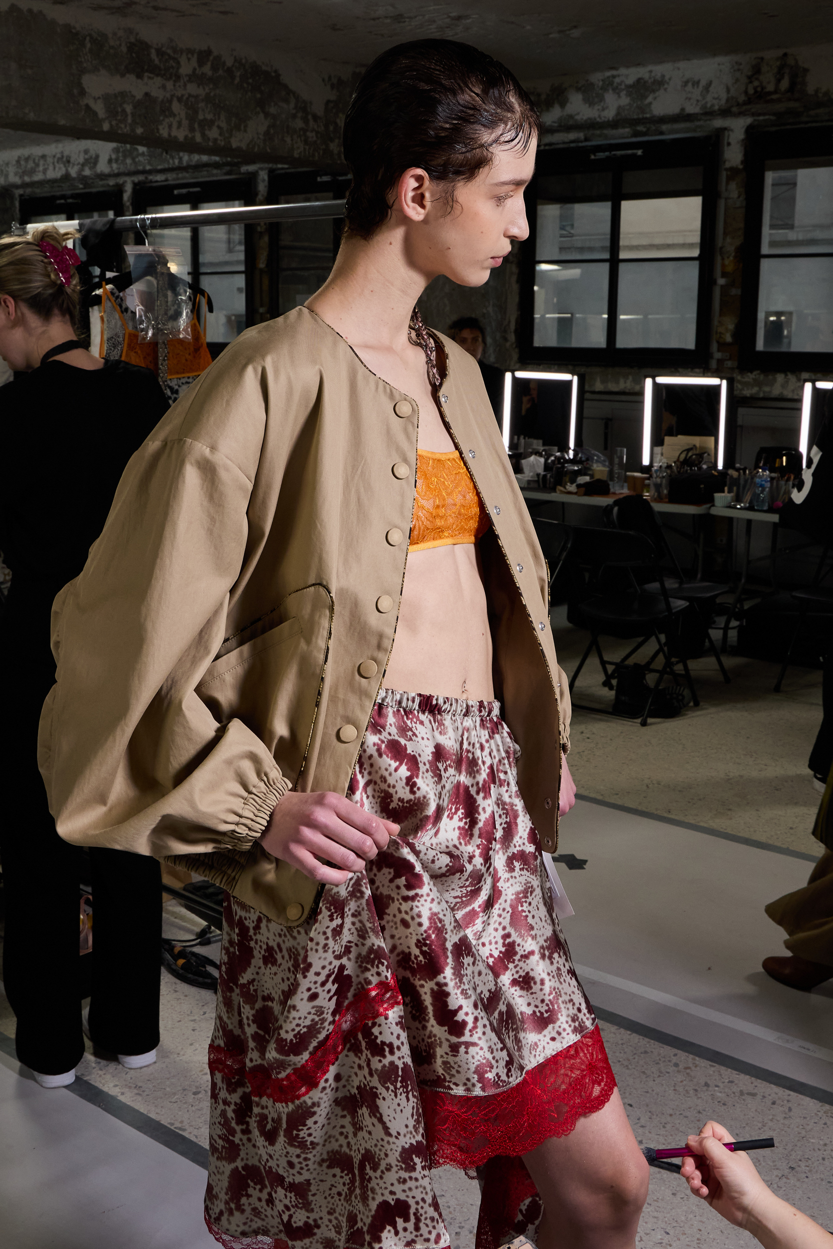 Dries Van Noten Spring 2025 Fashion Show Backstage