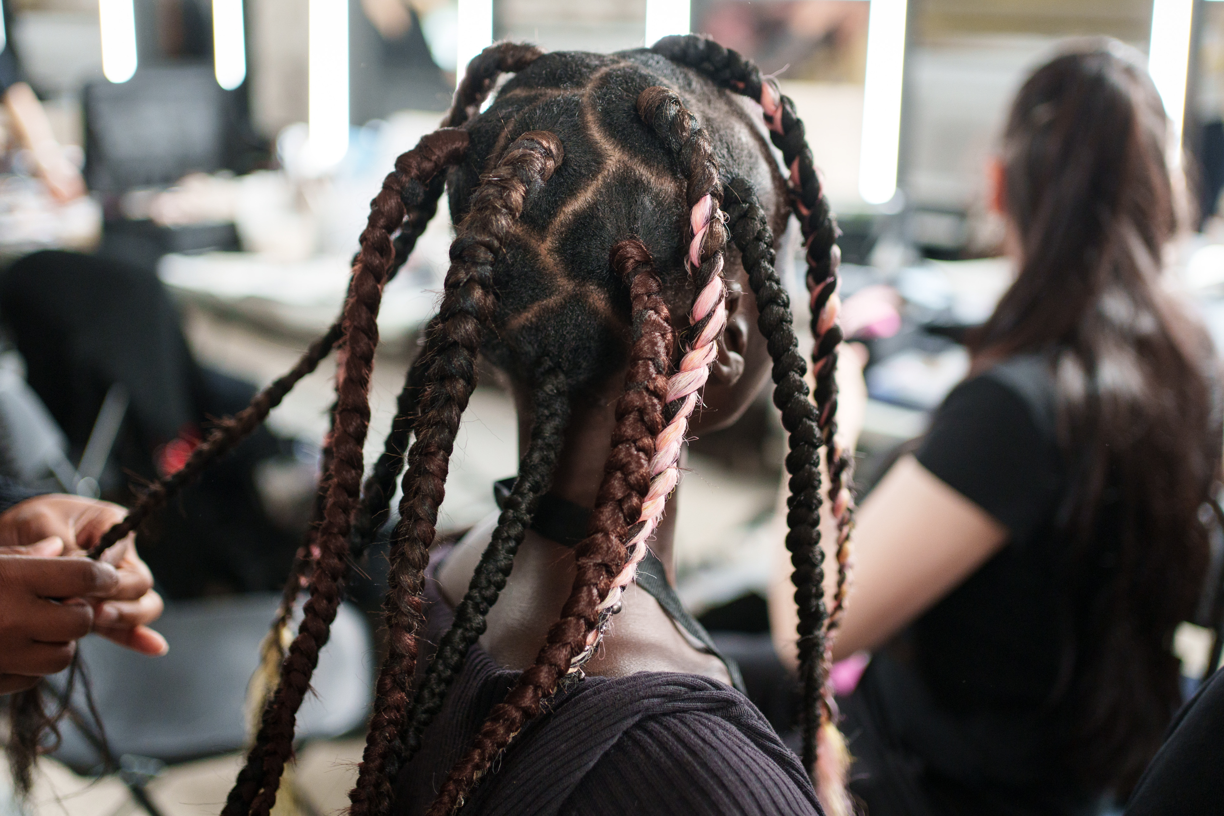 Dries Van Noten Spring 2025 Fashion Show Backstage