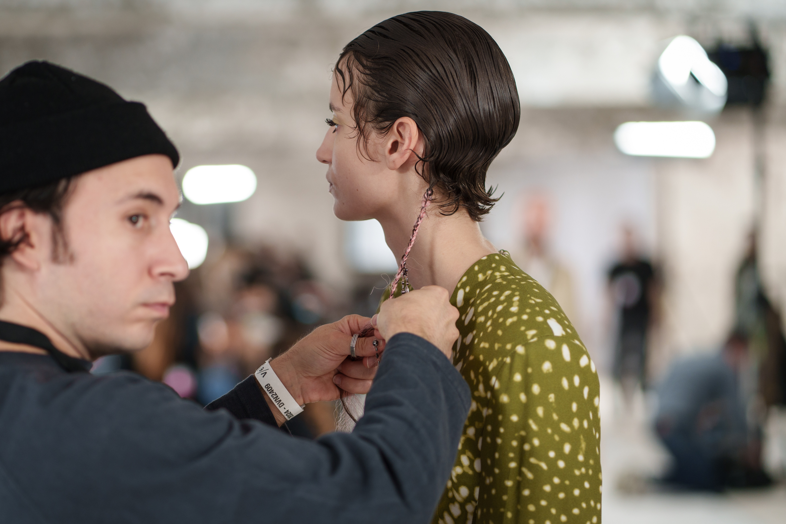 Dries Van Noten Spring 2025 Fashion Show Backstage