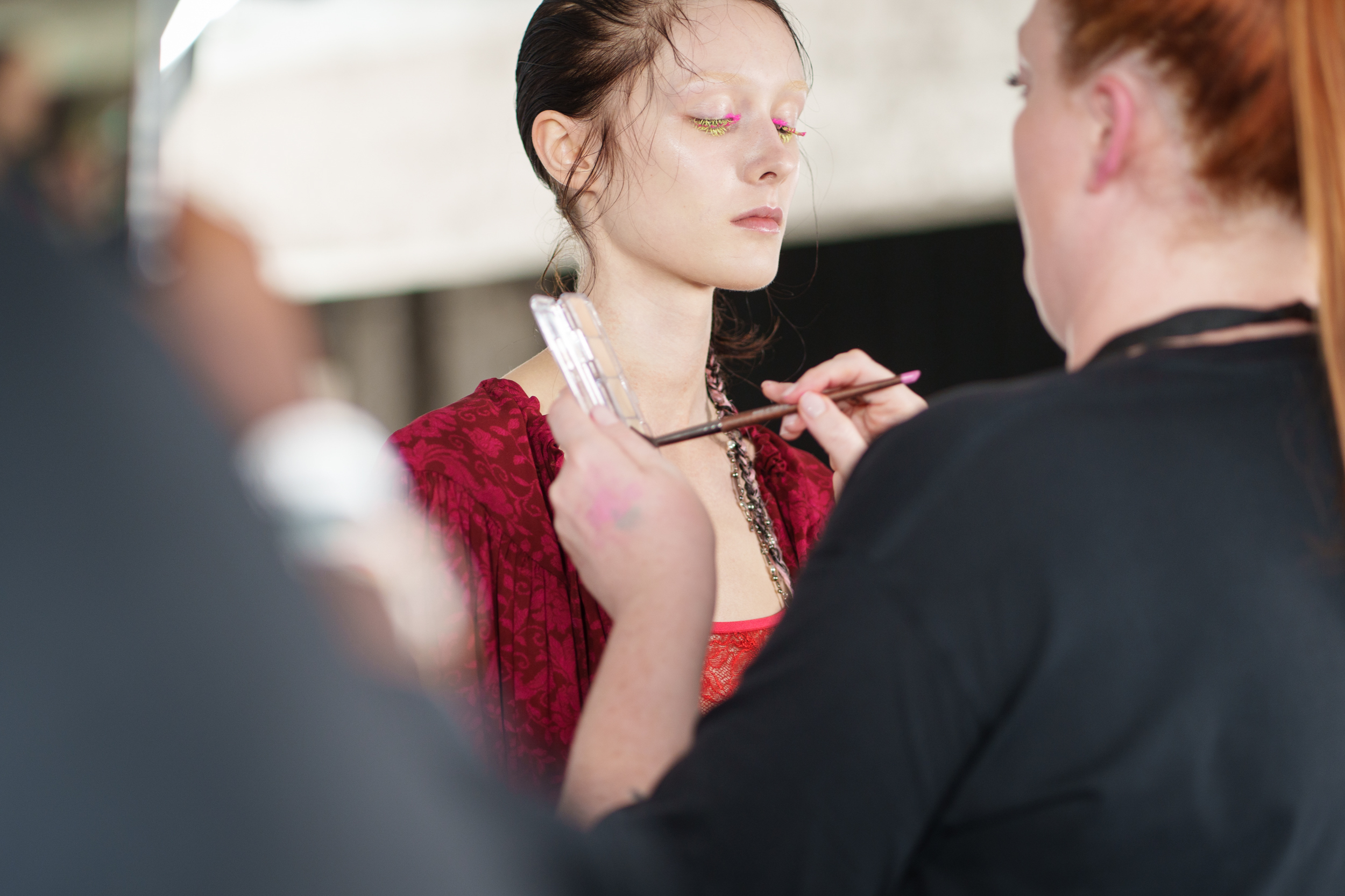 Dries Van Noten Spring 2025 Fashion Show Backstage