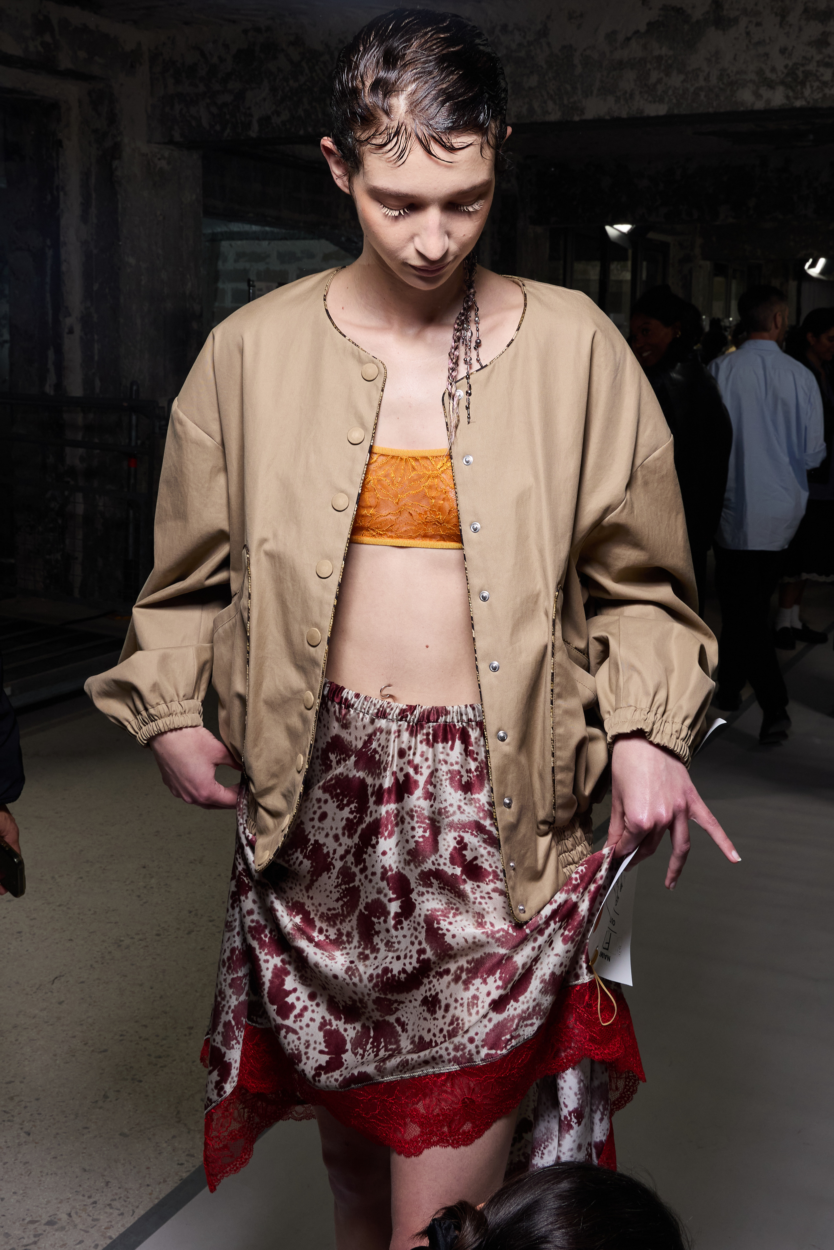 Dries Van Noten Spring 2025 Fashion Show Backstage