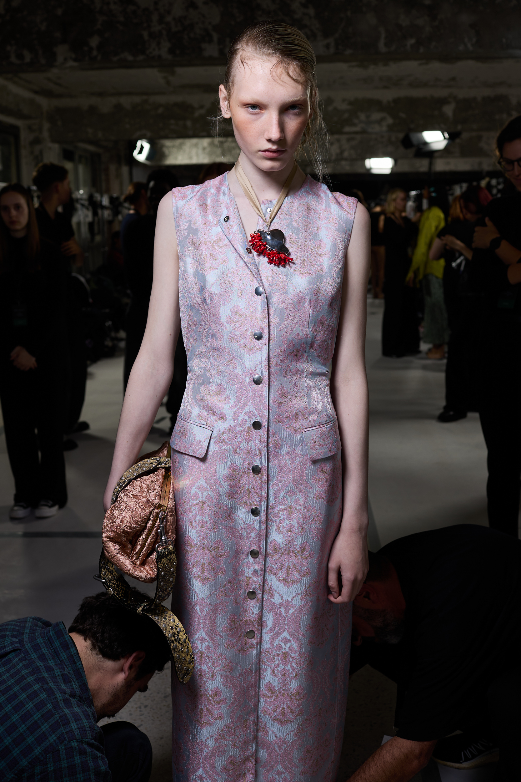 Dries Van Noten Spring 2025 Fashion Show Backstage