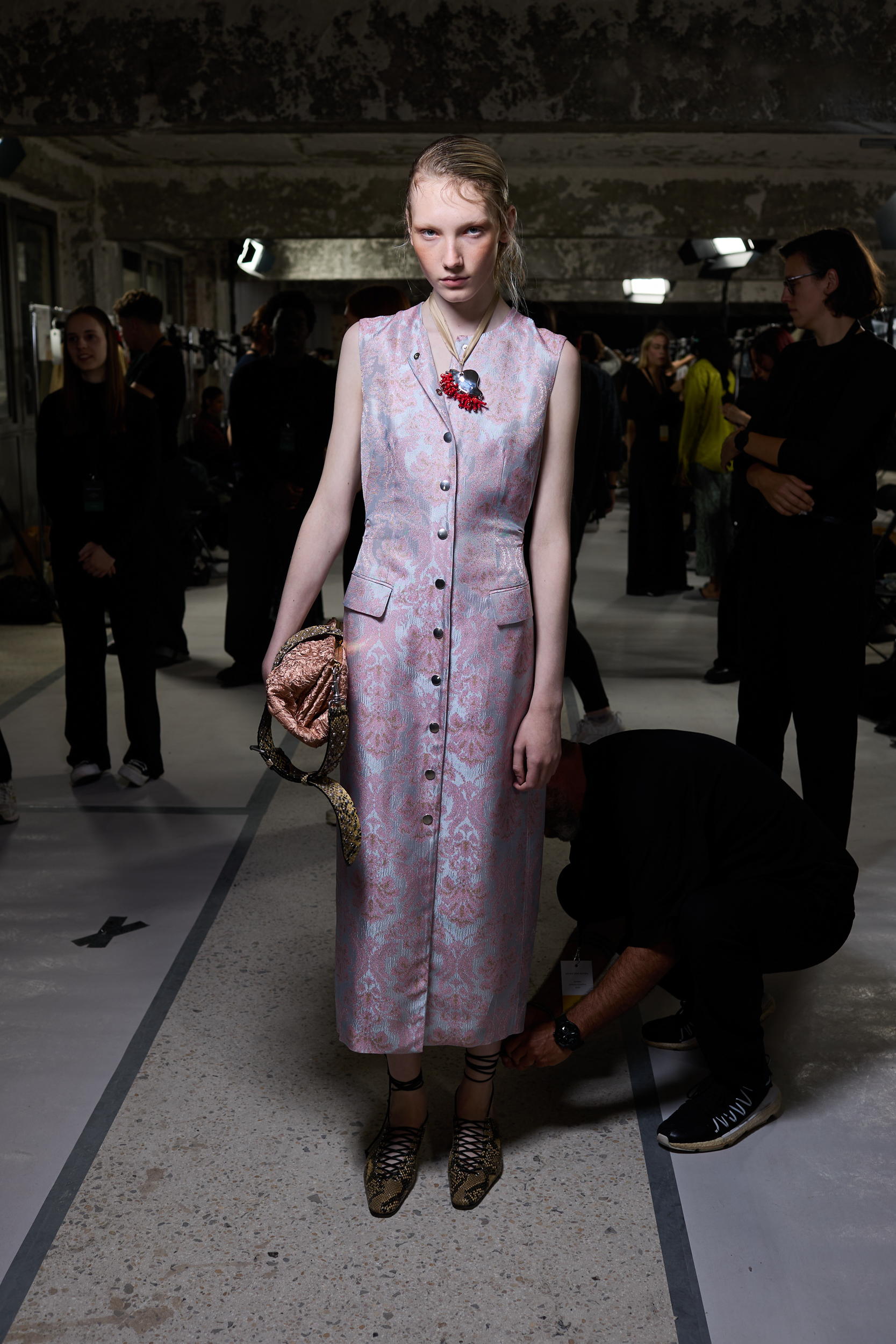 Dries Van Noten Spring 2025 Fashion Show Backstage