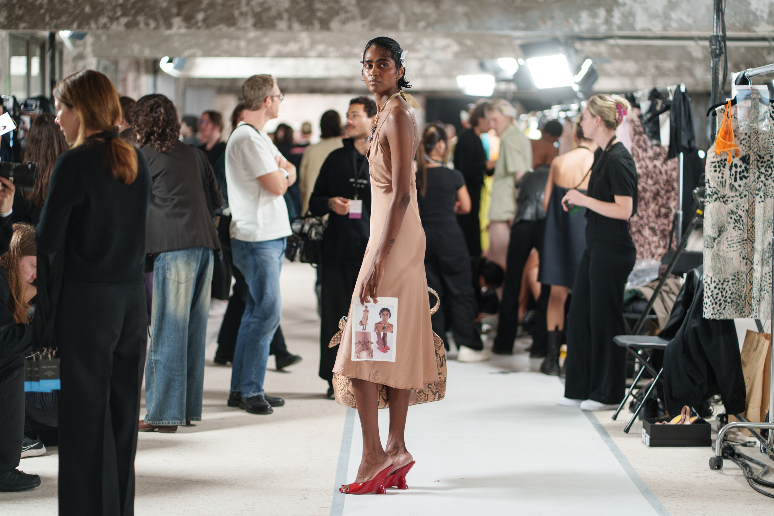 Dries Van Noten Spring 2025 Fashion Show Backstage