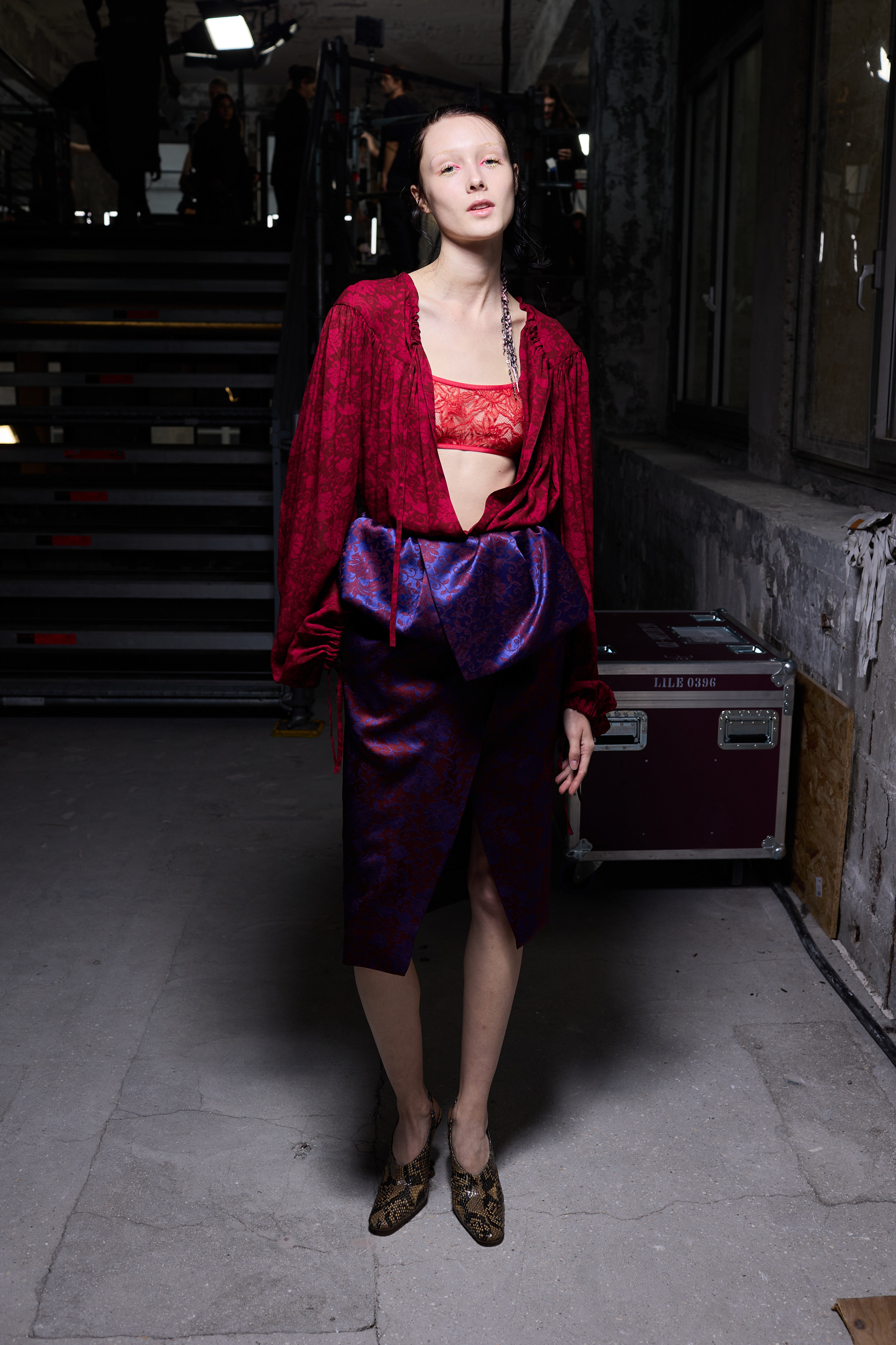 Dries Van Noten Spring 2025 Fashion Show Backstage