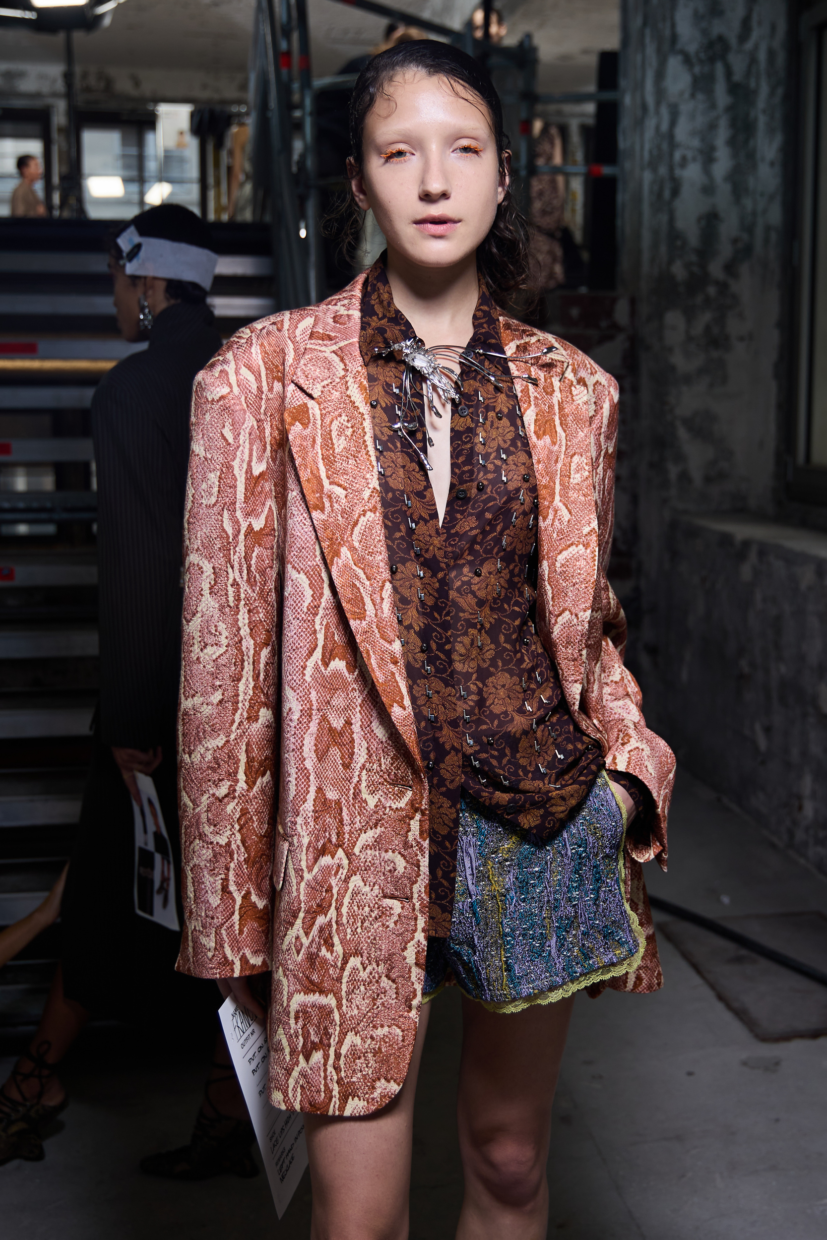 Dries Van Noten Spring 2025 Fashion Show Backstage