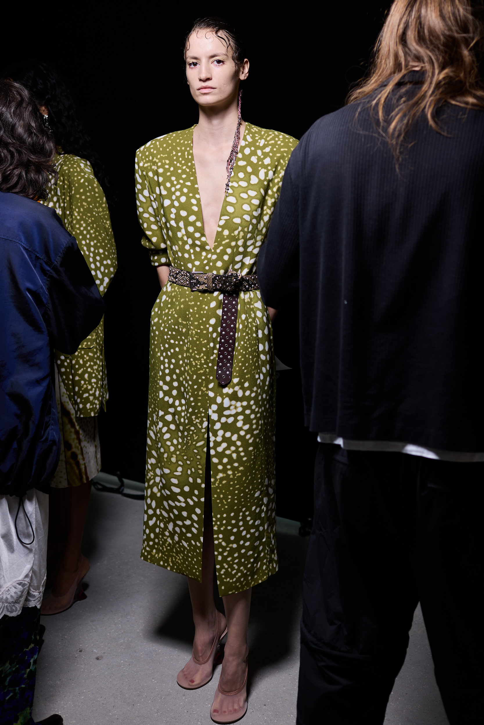 Dries Van Noten Spring 2025 Fashion Show Backstage