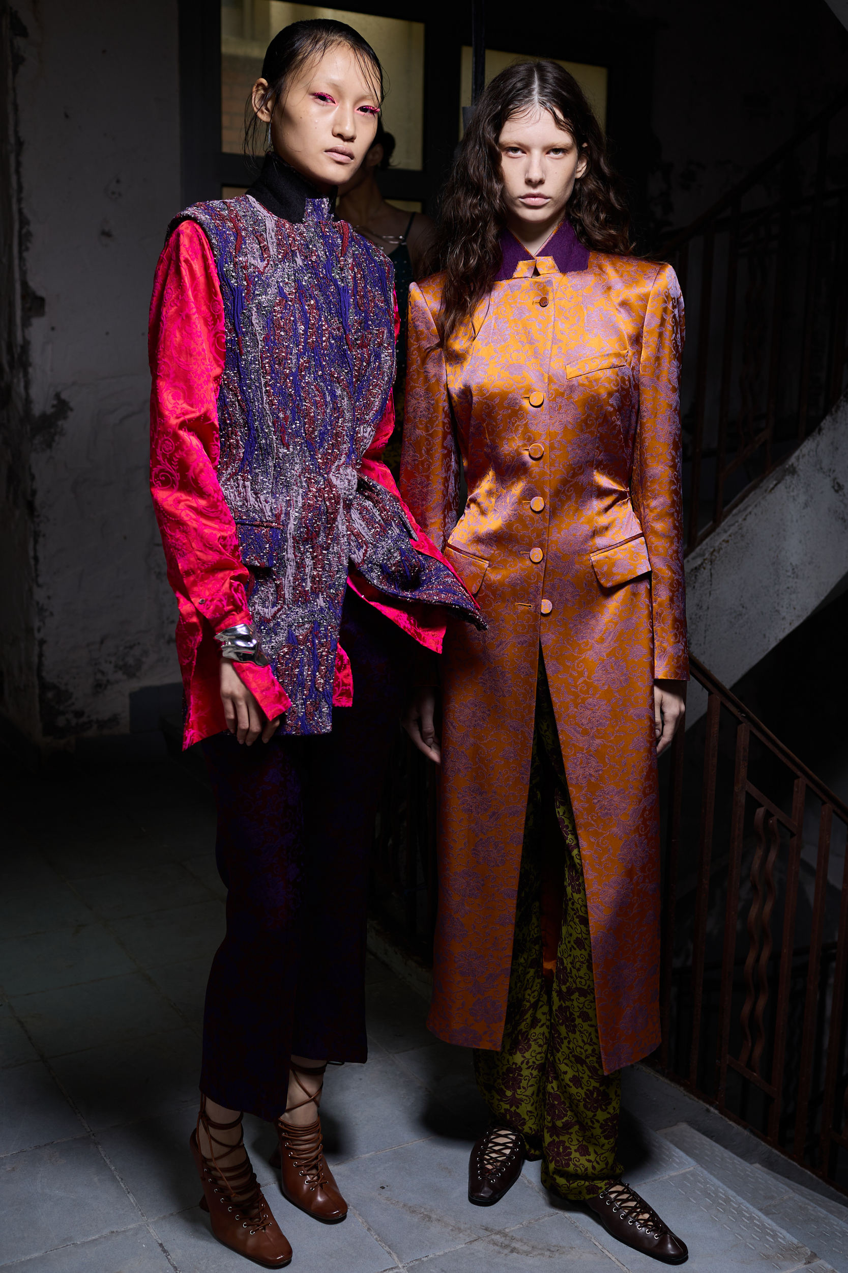 Dries Van Noten Spring 2025 Fashion Show Backstage