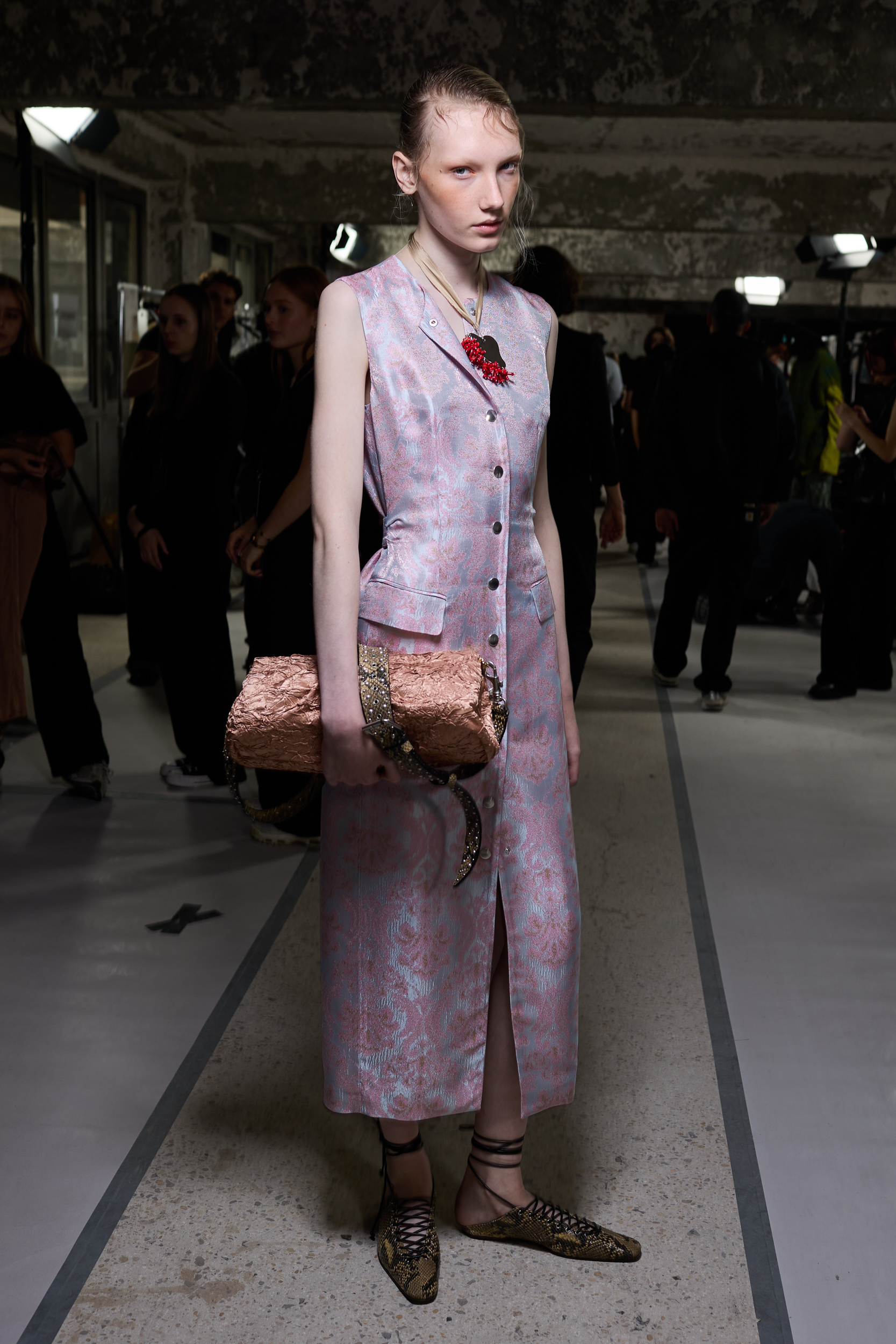 Dries Van Noten Spring 2025 Fashion Show Backstage