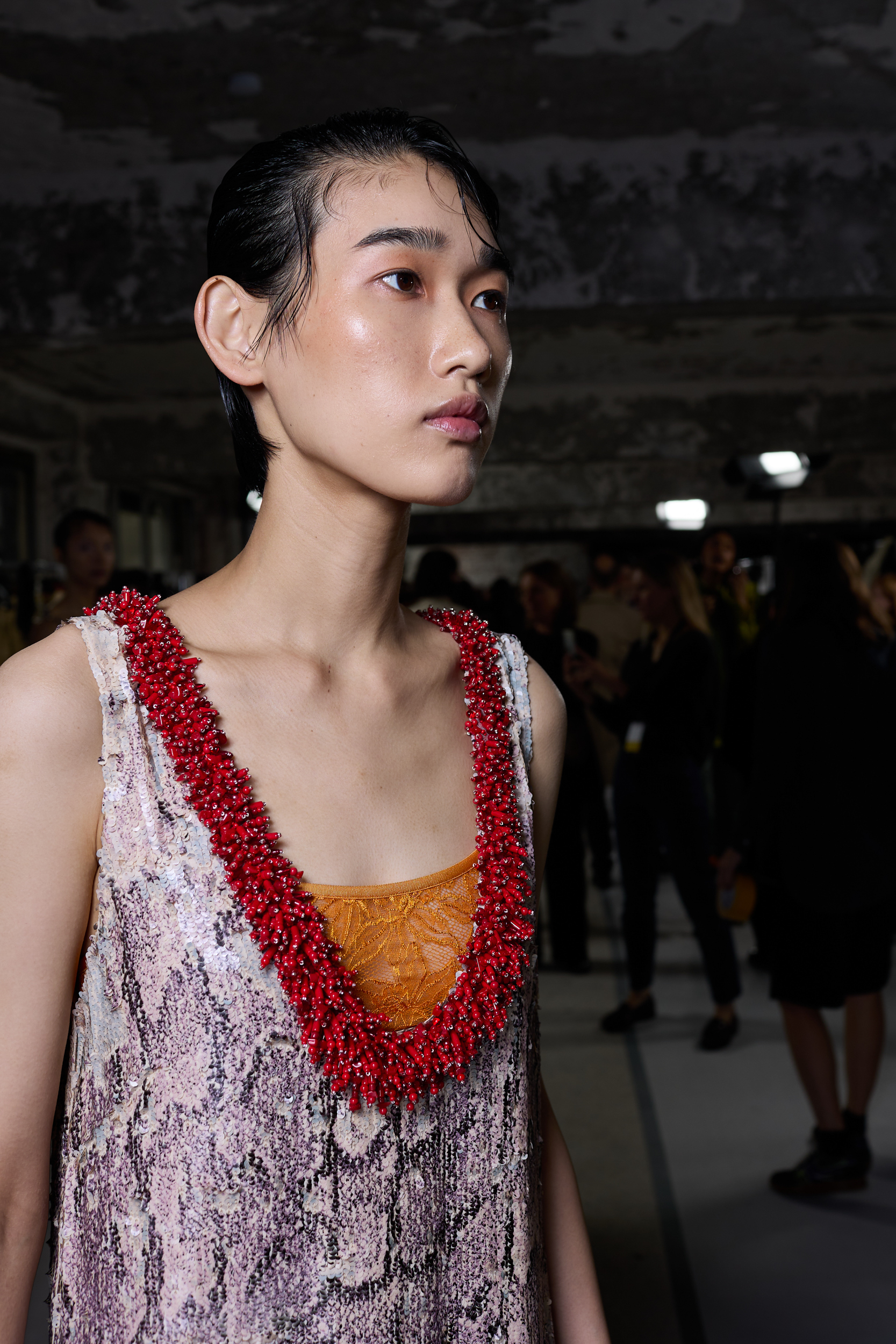 Dries Van Noten Spring 2025 Fashion Show Backstage